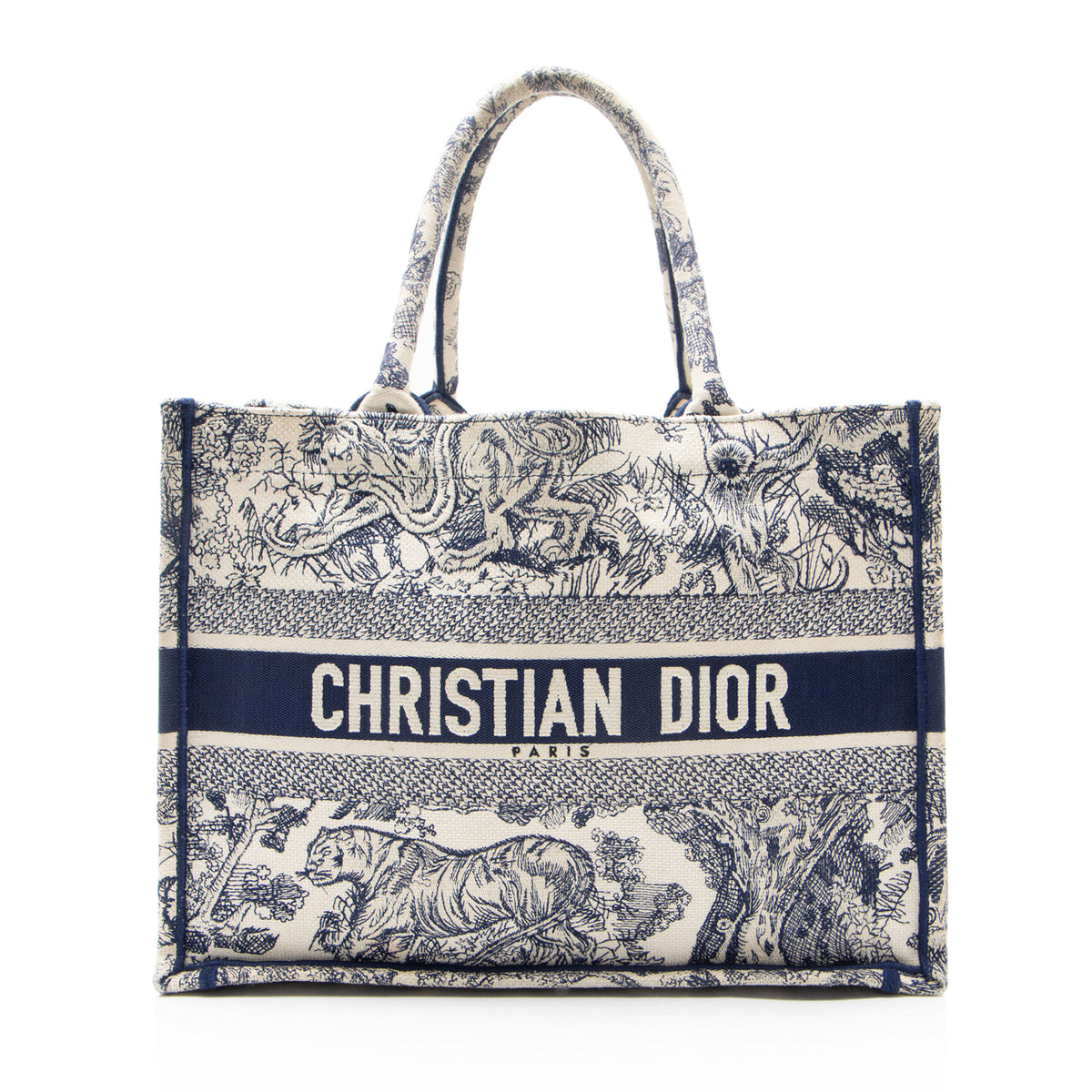 Dior Toile De Jouy Medium Book Tote