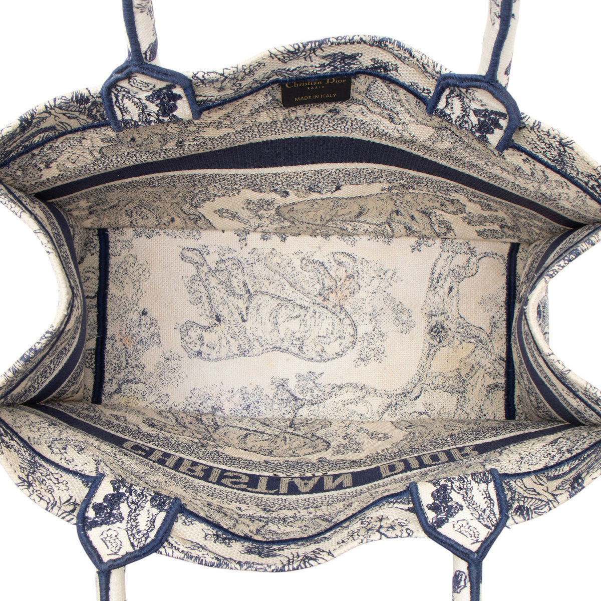 Dior Toile De Jouy Medium Book Tote