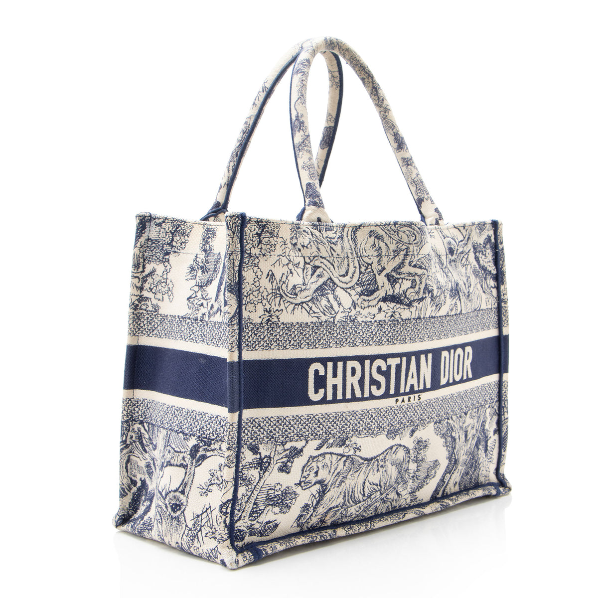 Dior Toile De Jouy Medium Book Tote