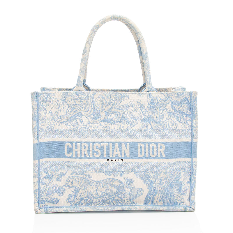 Dior book tote bag toile de jouy hotsell