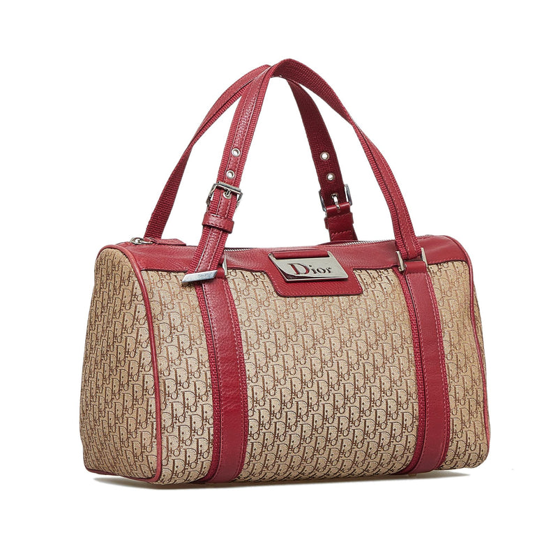 christian dior pink trotter mini boston bag, Luxury, Bags