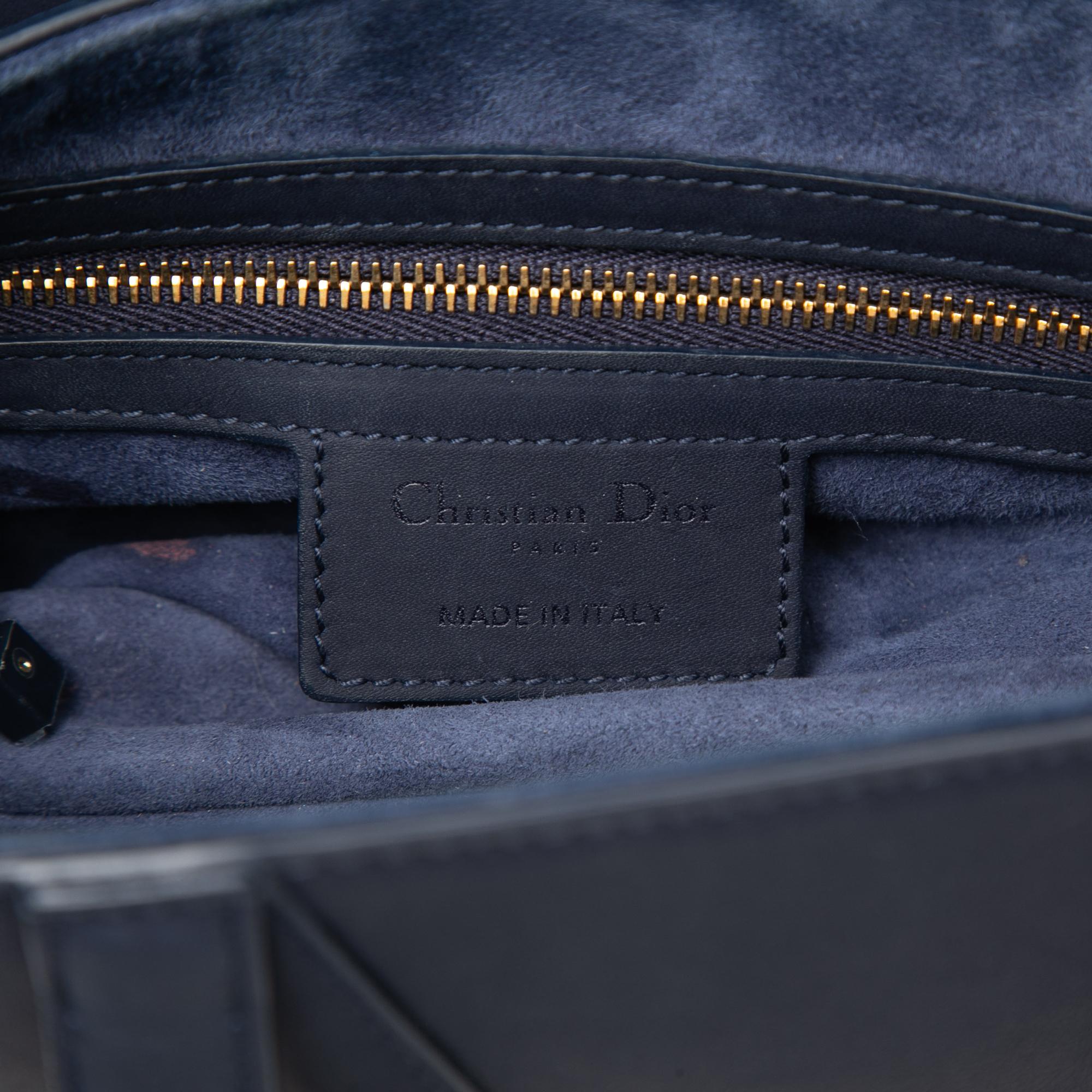 Dior Ultra Matte Calfskin Saddle Bag