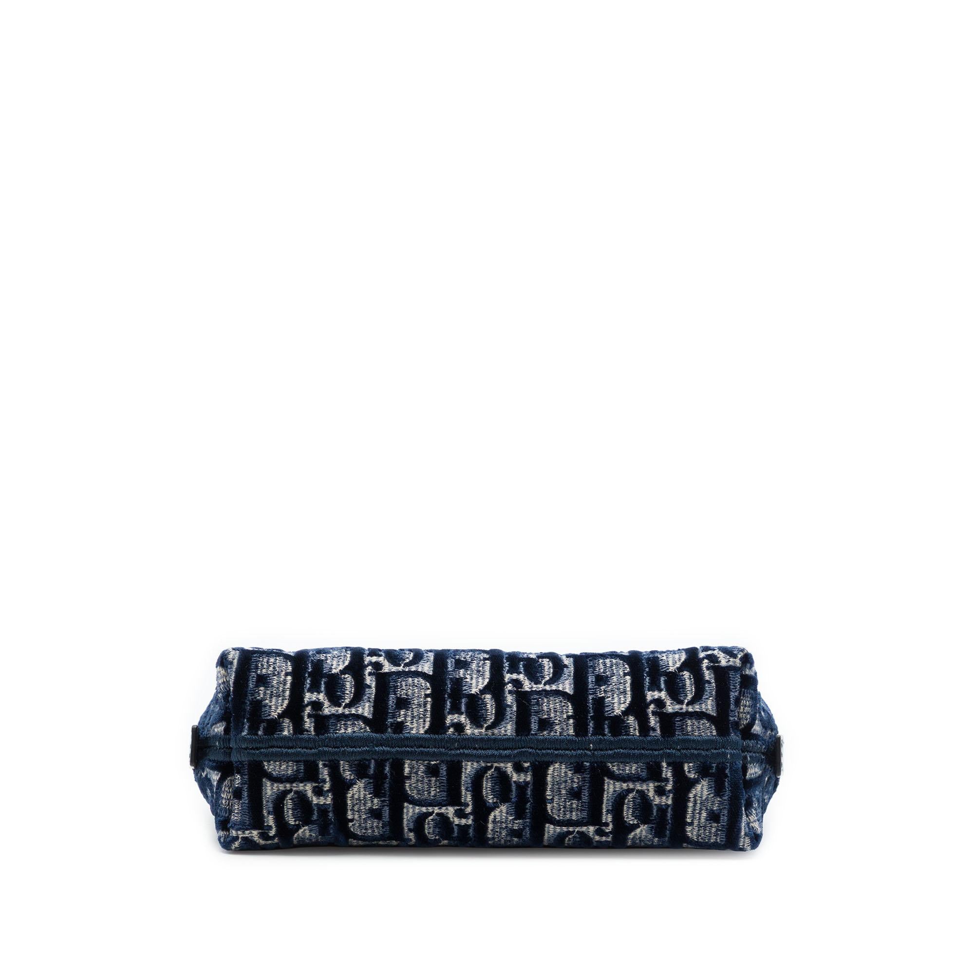 Dior Velvet Oblique Cosmetic Pouch