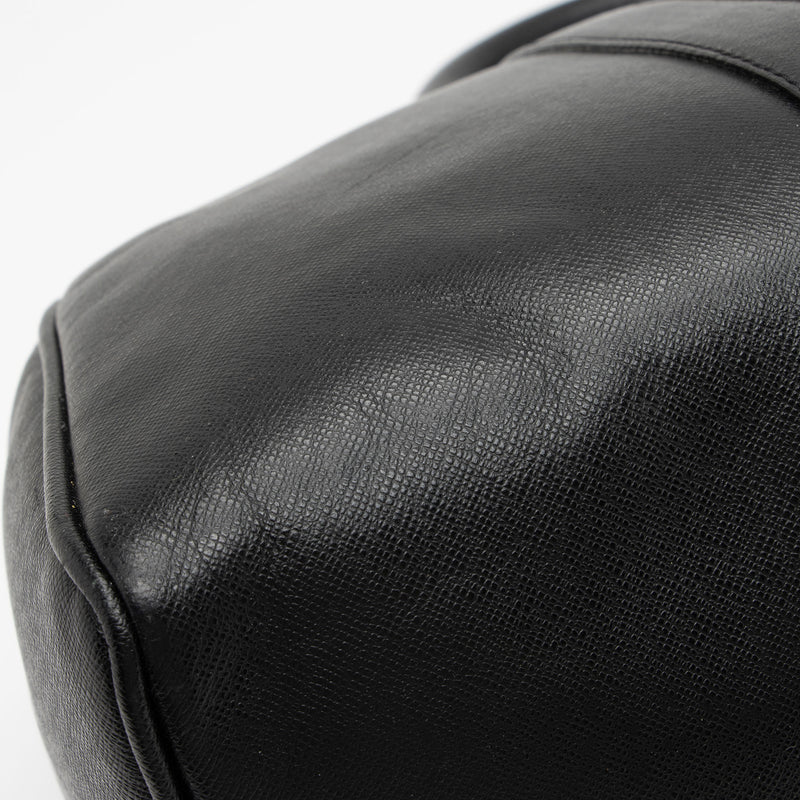 Dior Vintage Calfskin Large Bowling Bag (SHF-h21sh0)