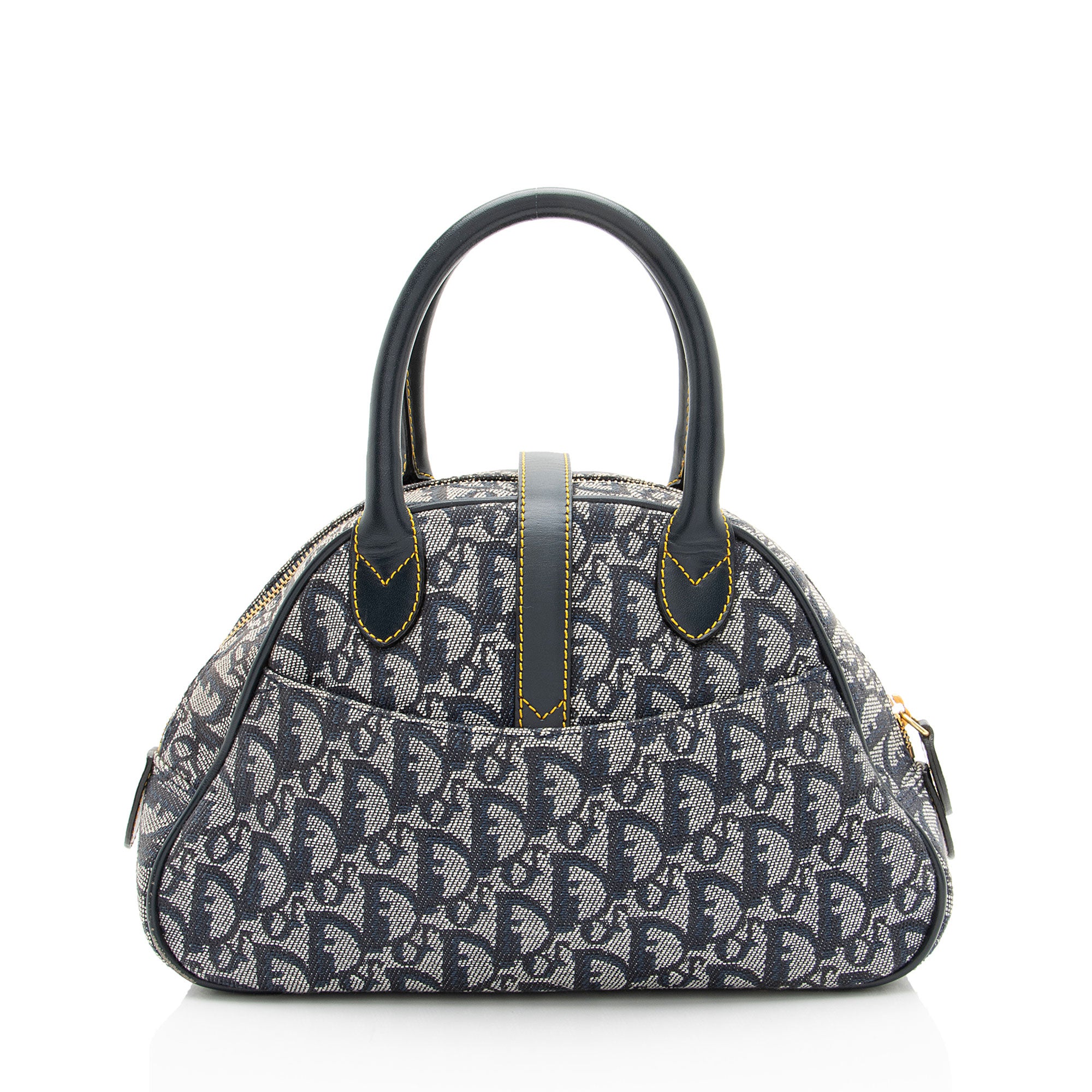 Dior Vintage Diorissimo Saddle Bowler Bag