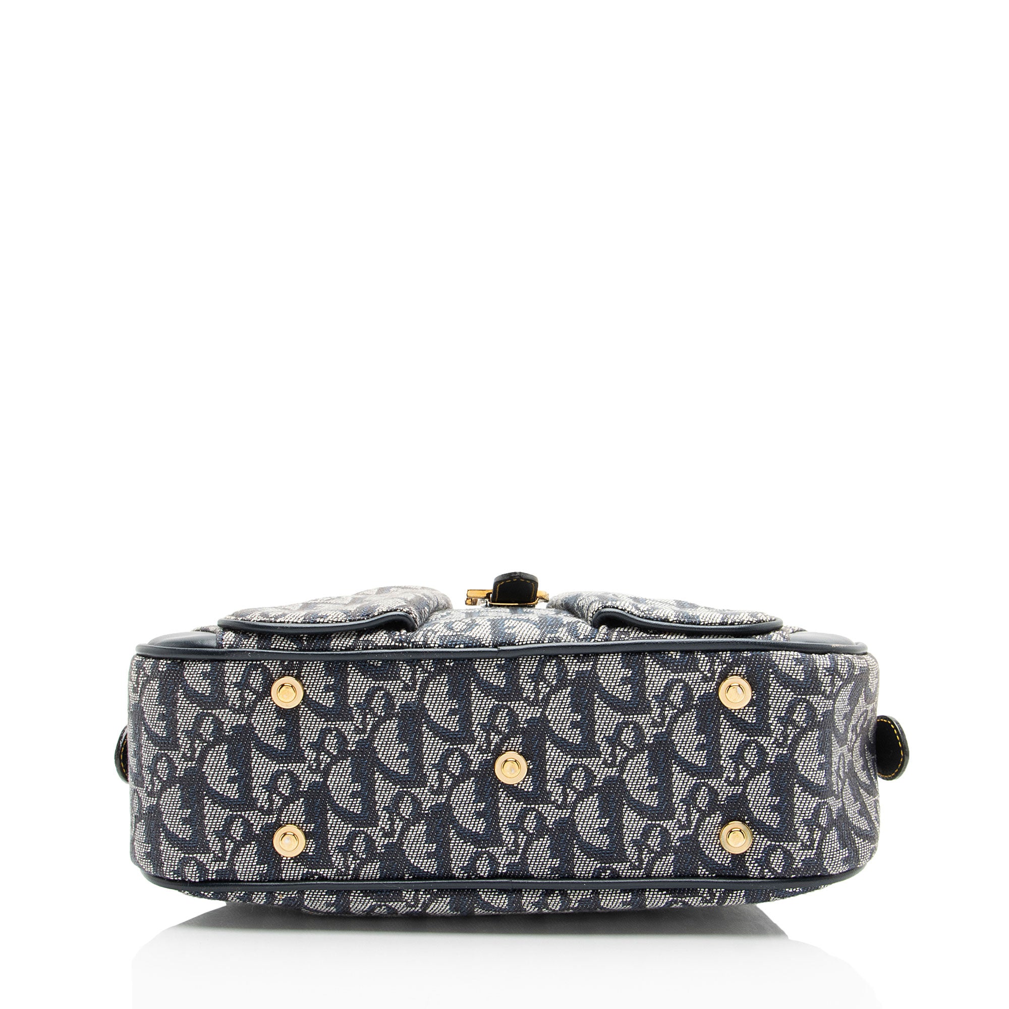 Dior Vintage Diorissimo Saddle Bowler Bag