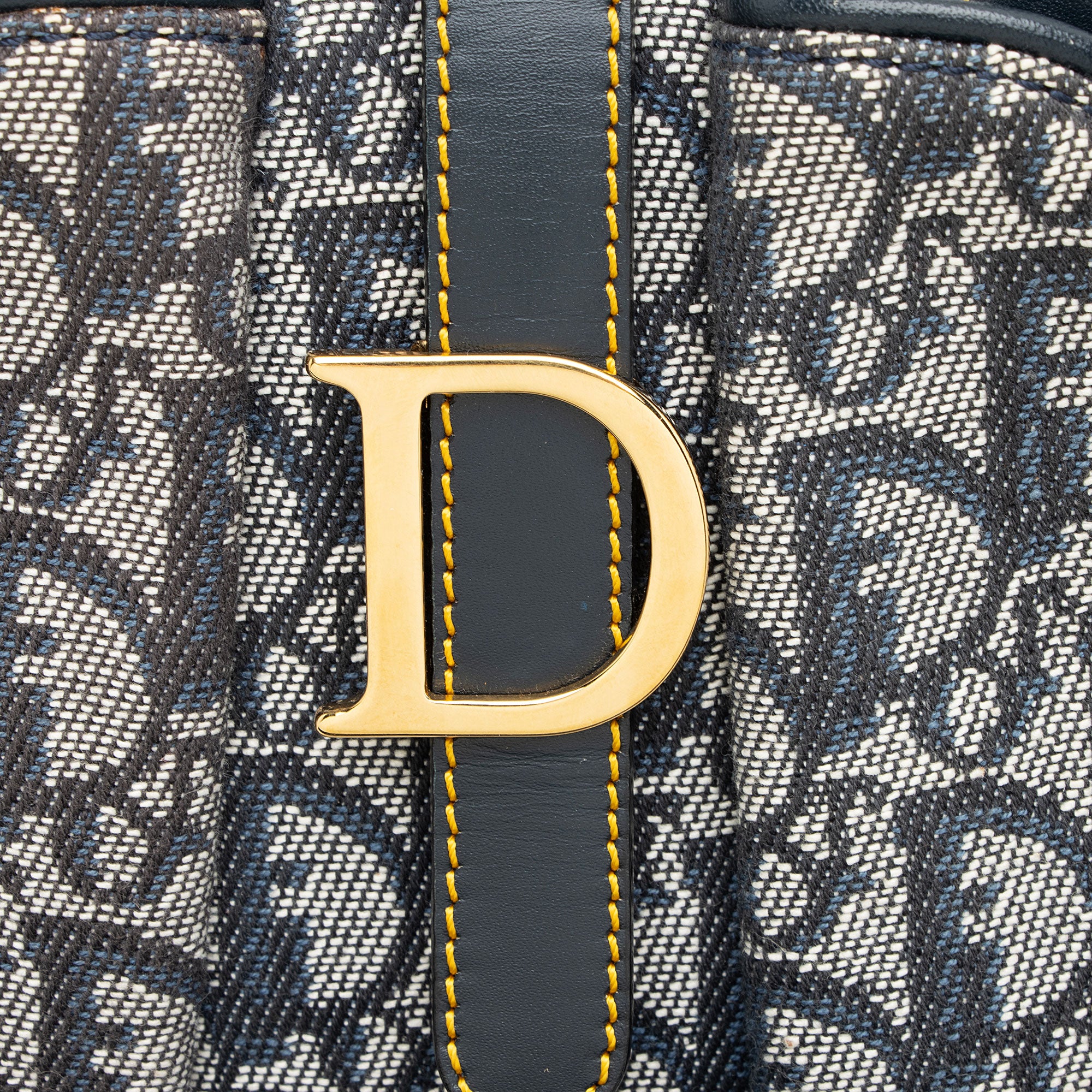Dior Vintage Diorissimo Saddle Bowler Bag
