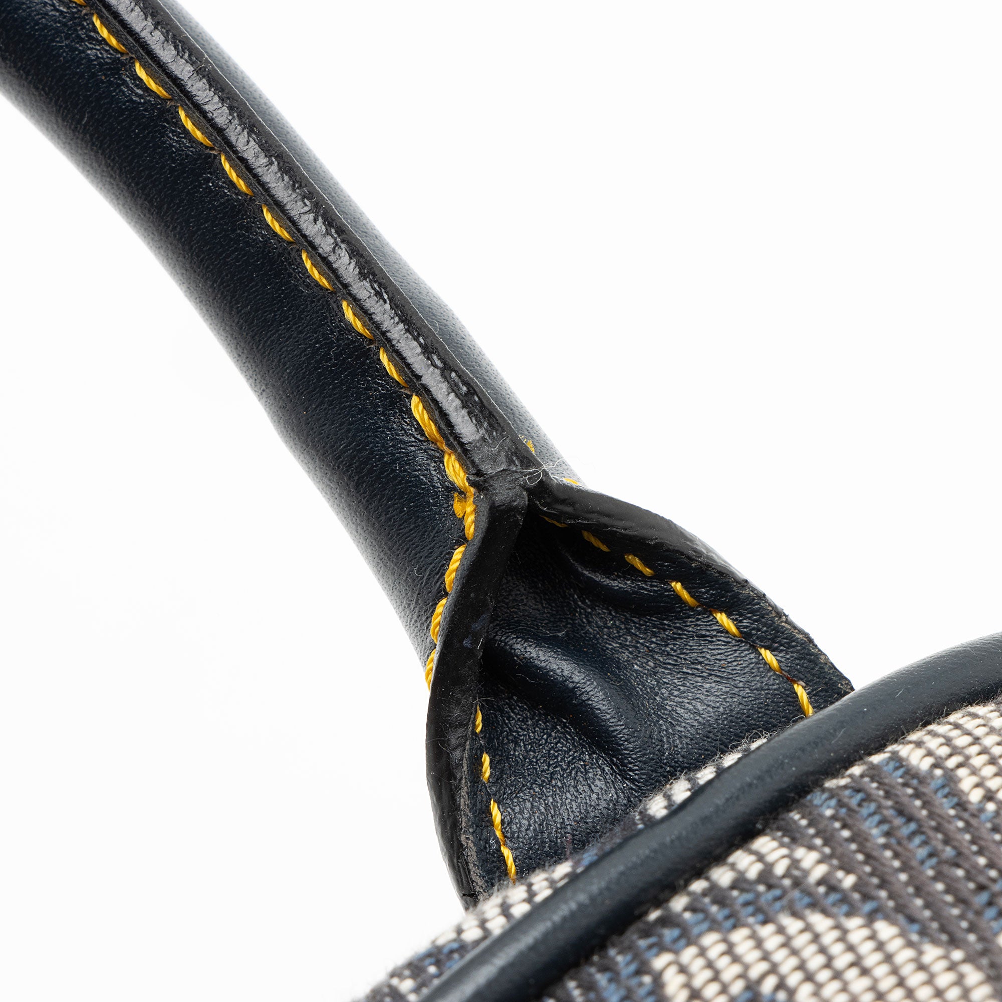 Dior Vintage Diorissimo Saddle Bowler Bag