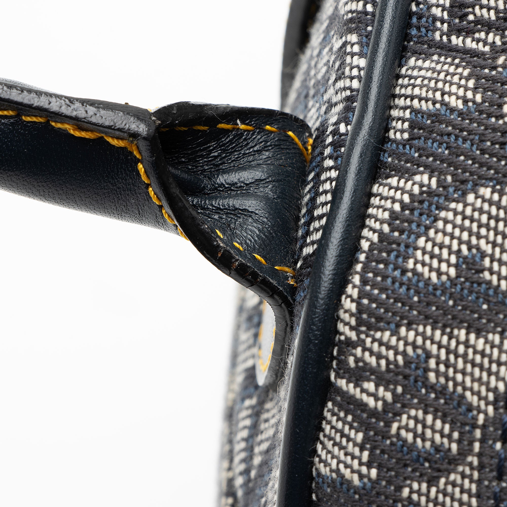 Dior Vintage Diorissimo Saddle Bowler Bag