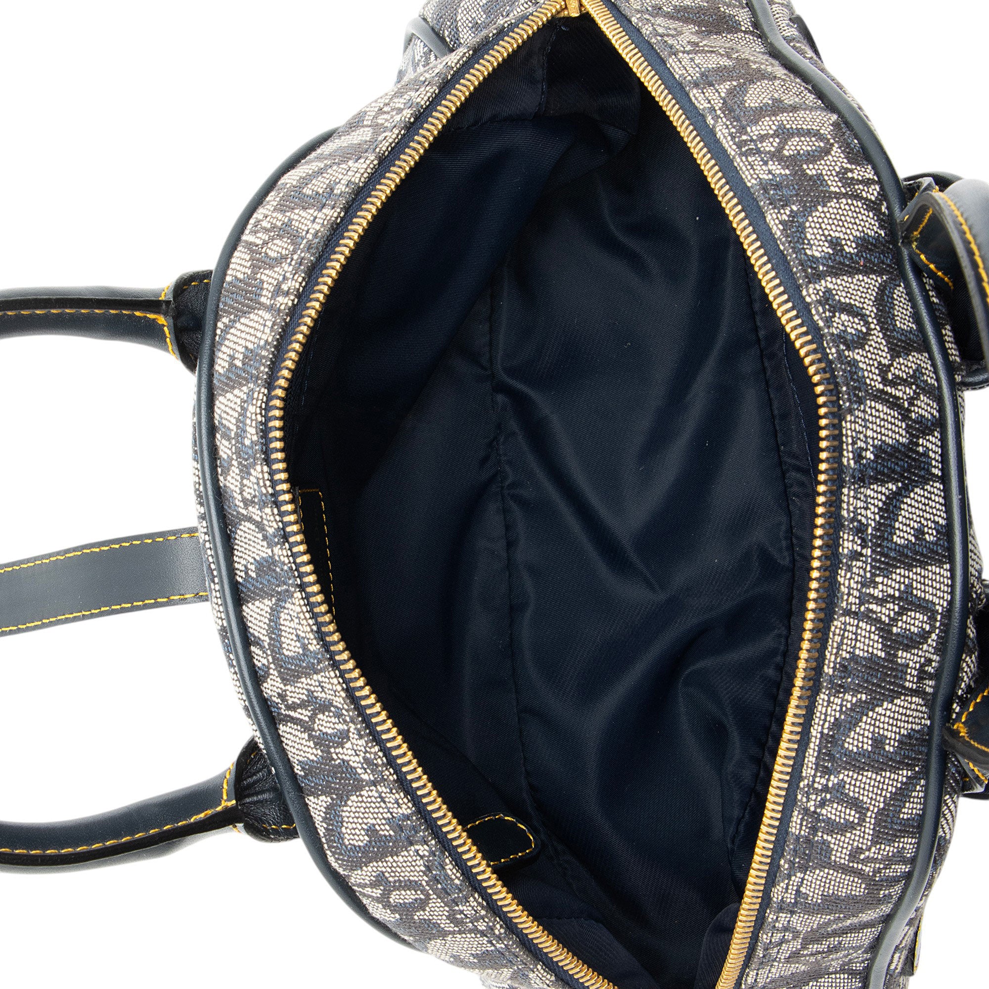 Dior Vintage Diorissimo Saddle Bowler Bag