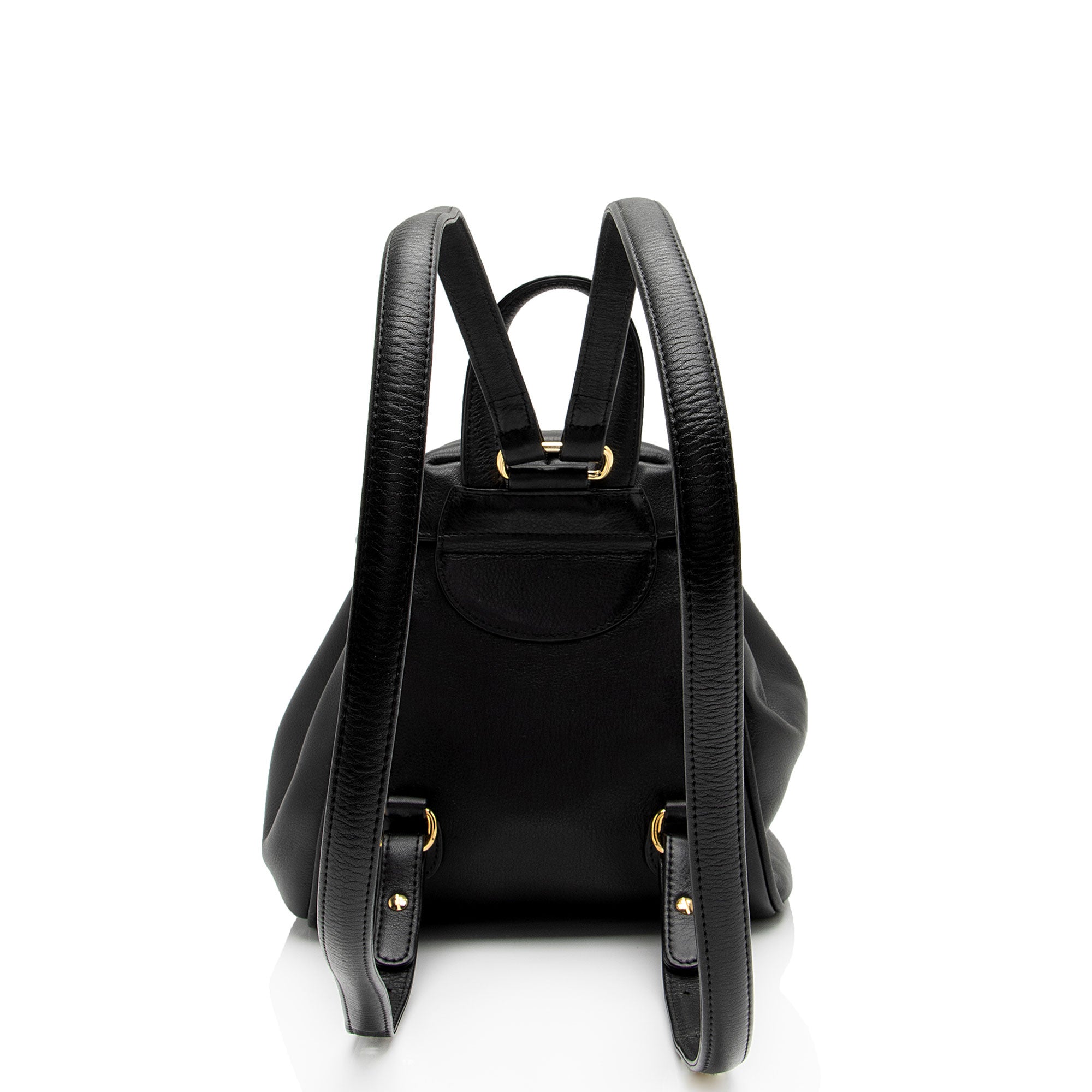 Dior Vintage Leather CD Flap Backpack (SHF-1nqomR)