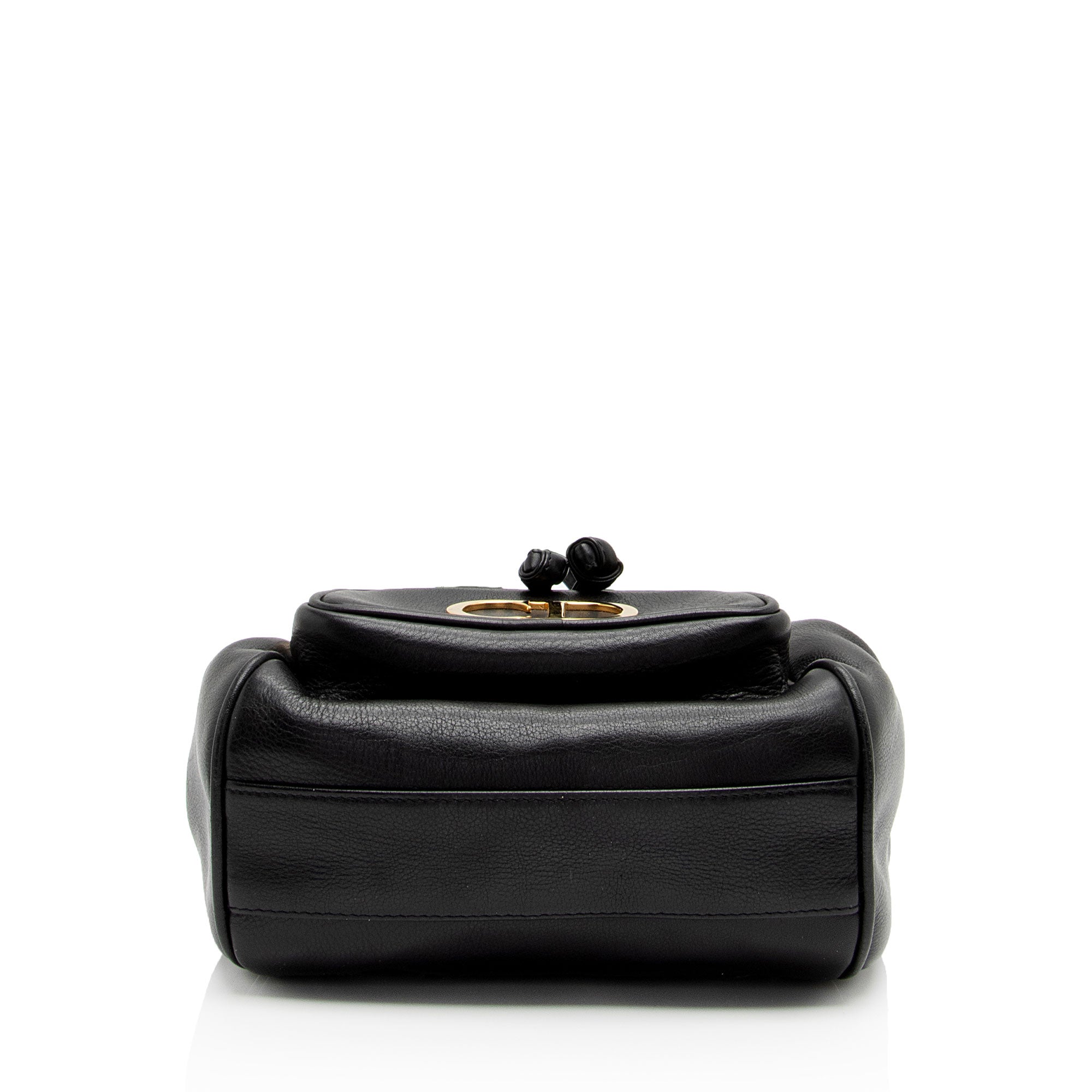 Dior Vintage Leather CD Flap Backpack (SHF-1nqomR)