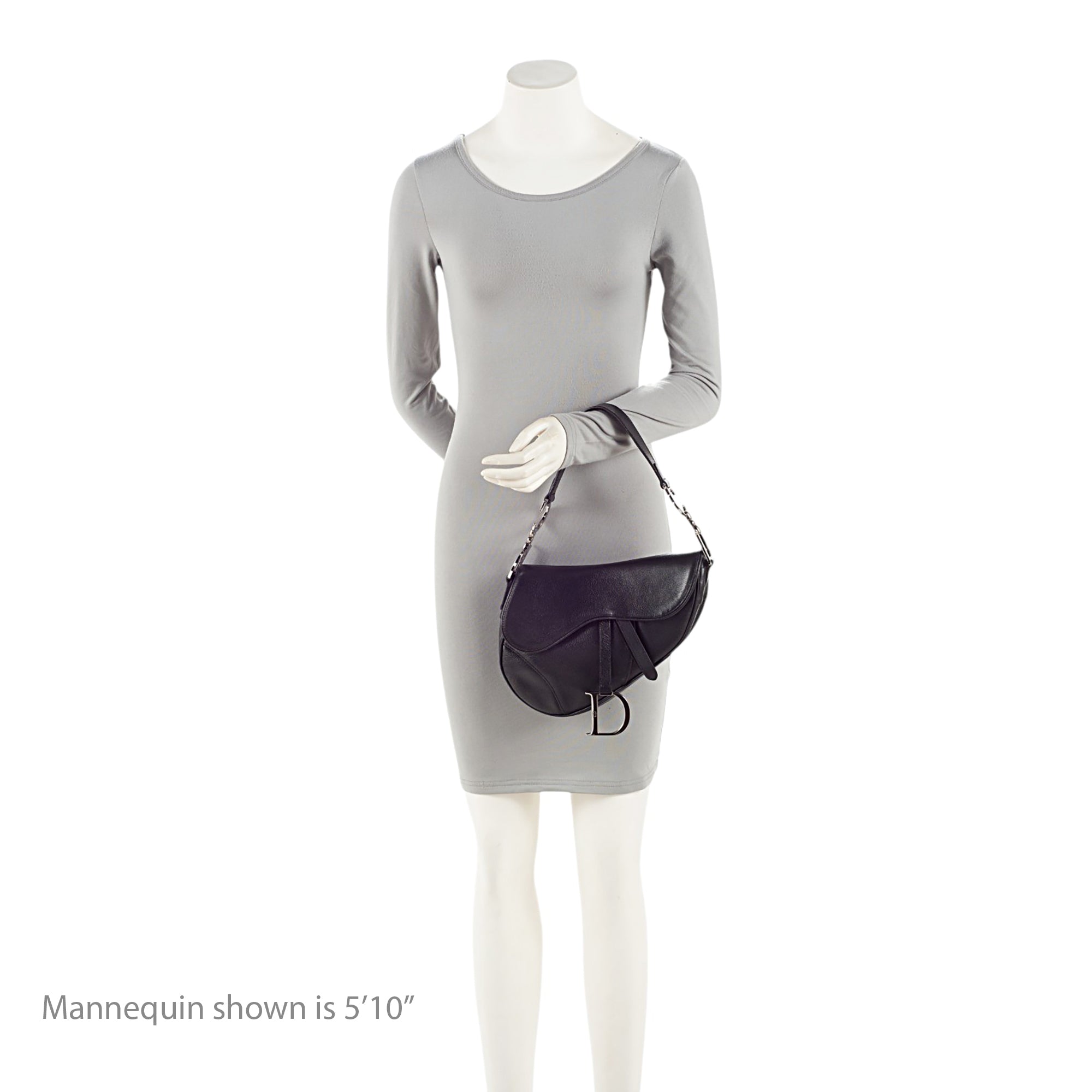Dior Vintage Leather Saddle Bag (SHF-JDFMWH)