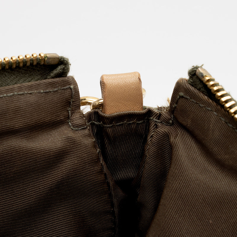 Dior Vintage Oblique Mini Saddle Bag (SHF-zCcD1r)