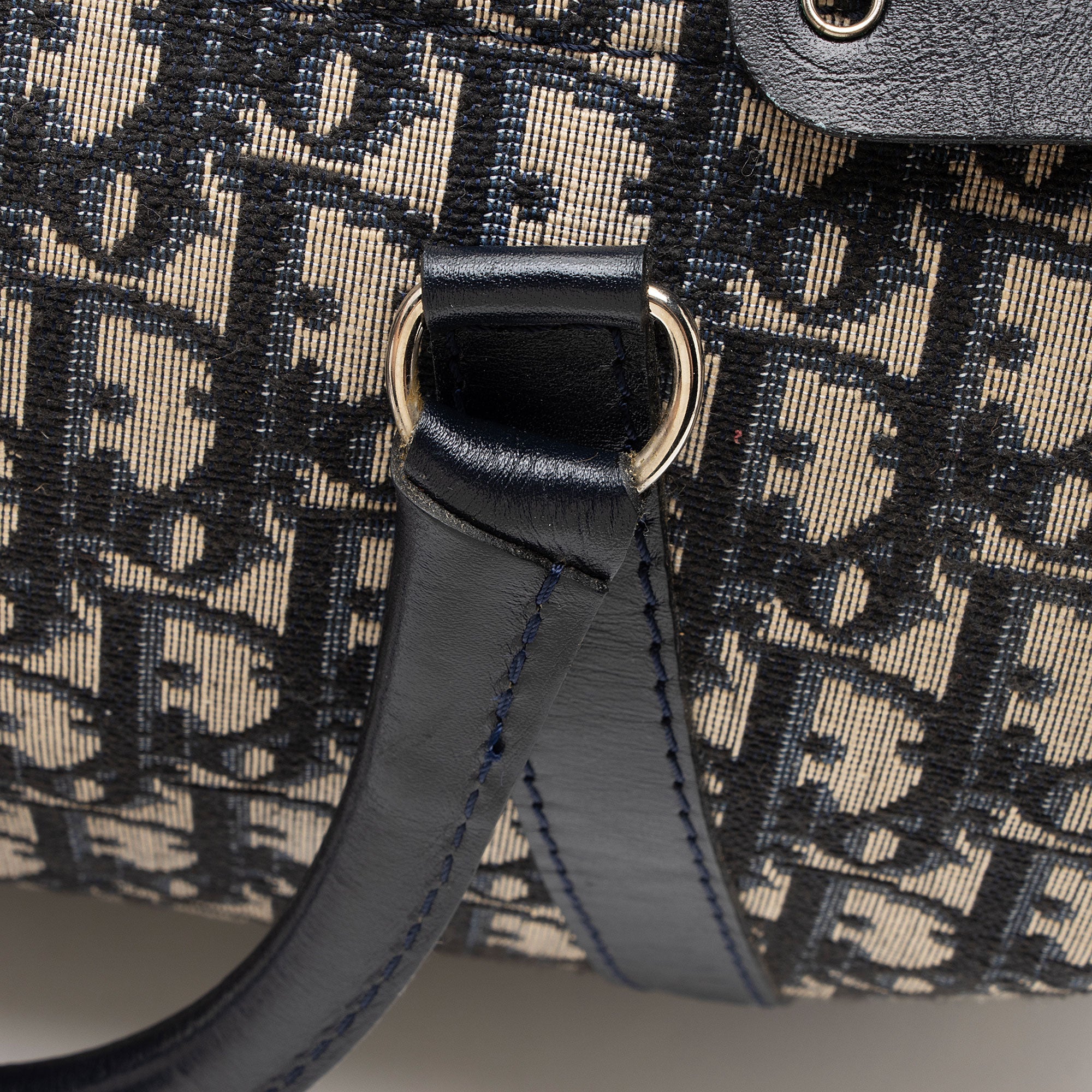 Dior Vintage Trotter Boston Bag