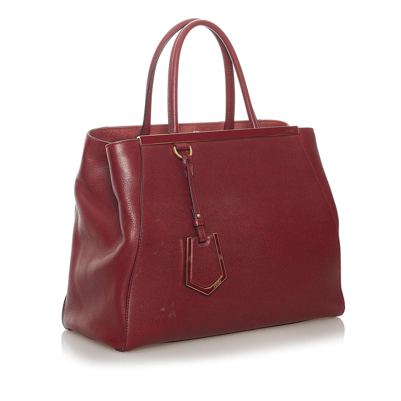 Fendi 2Jours Leather Handbag (SHG-27433)