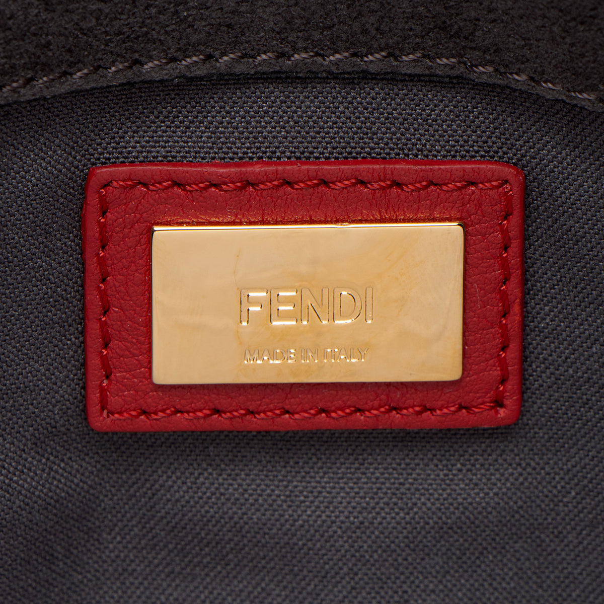 Fendi Calfskin 3Baguette Shoulder Bag