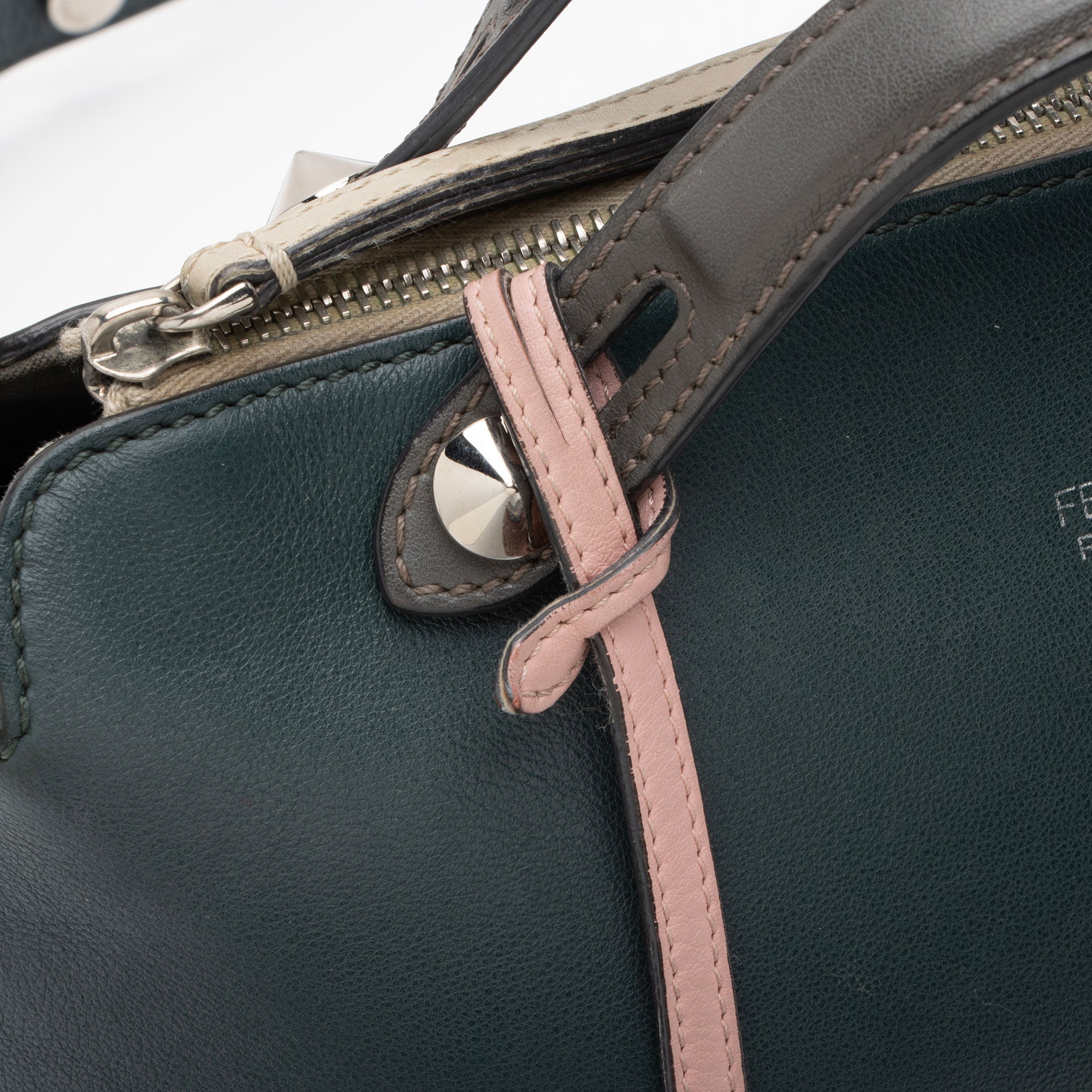 Fendi Calfskin By The Way Small Boston Bag