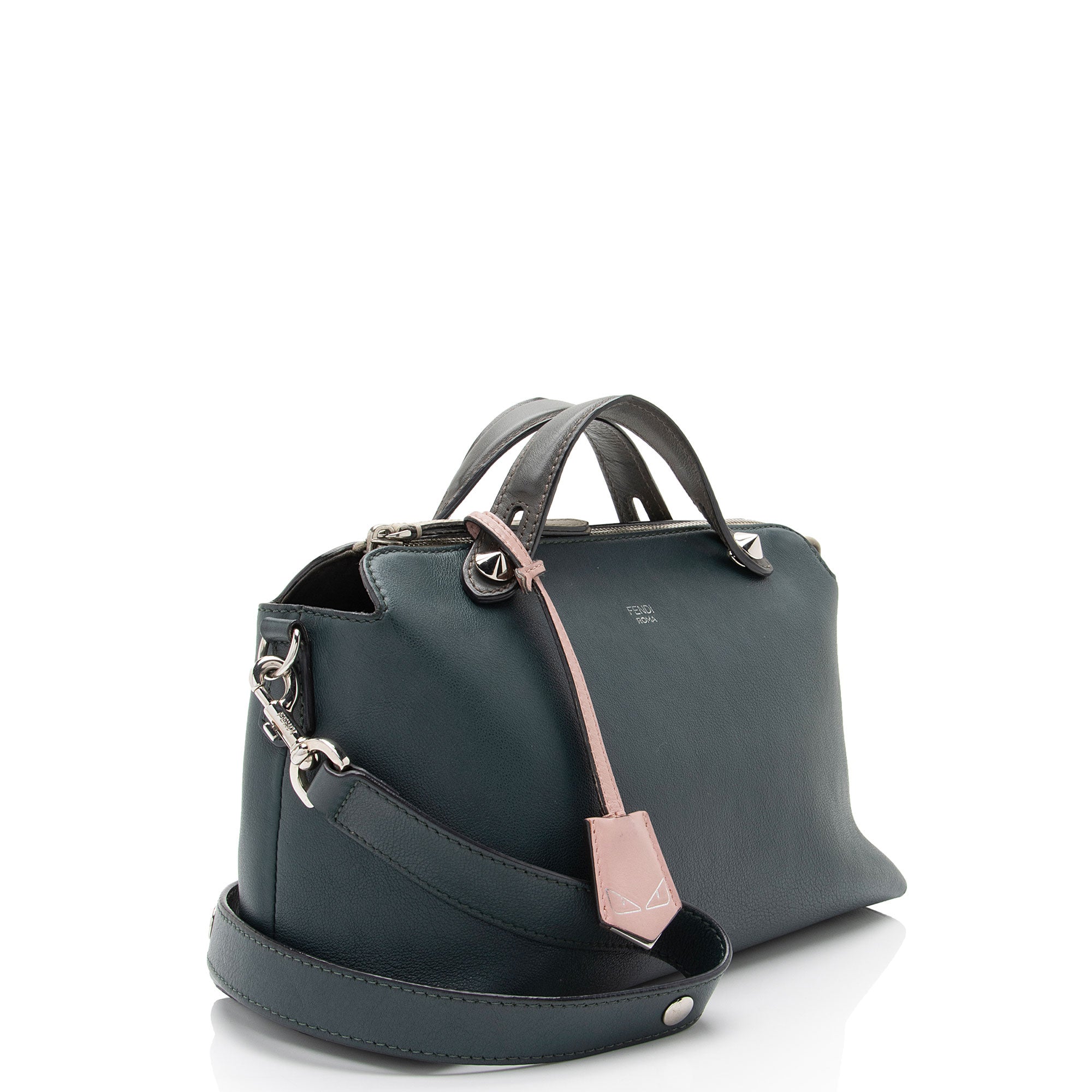 Fendi Calfskin By The Way Small Boston Bag