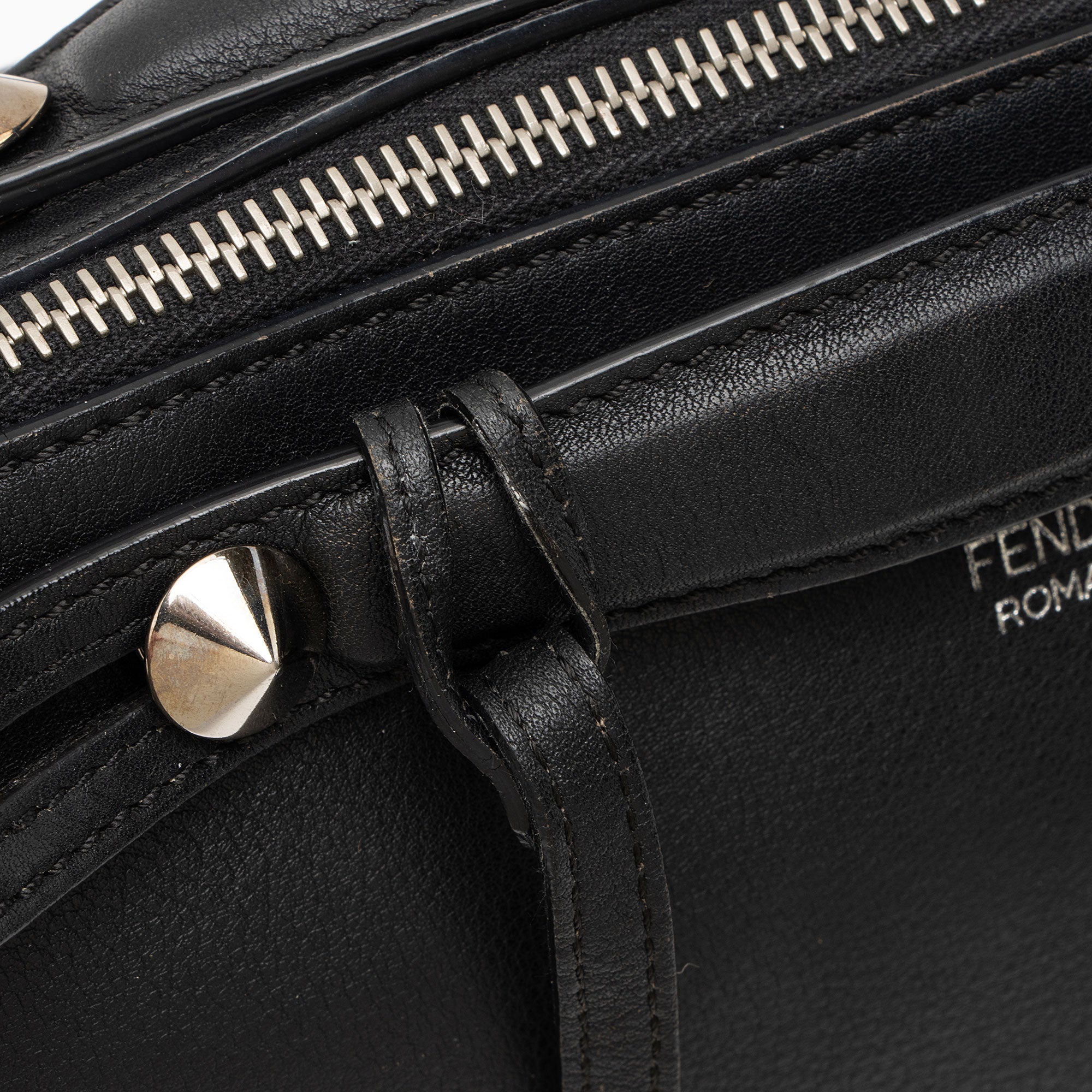 Fendi Calfskin By The Way Small Boston Bag