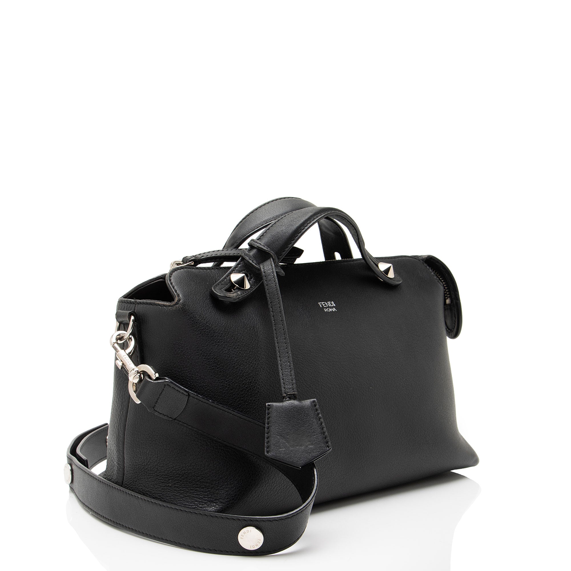 Fendi Calfskin By The Way Small Boston Bag