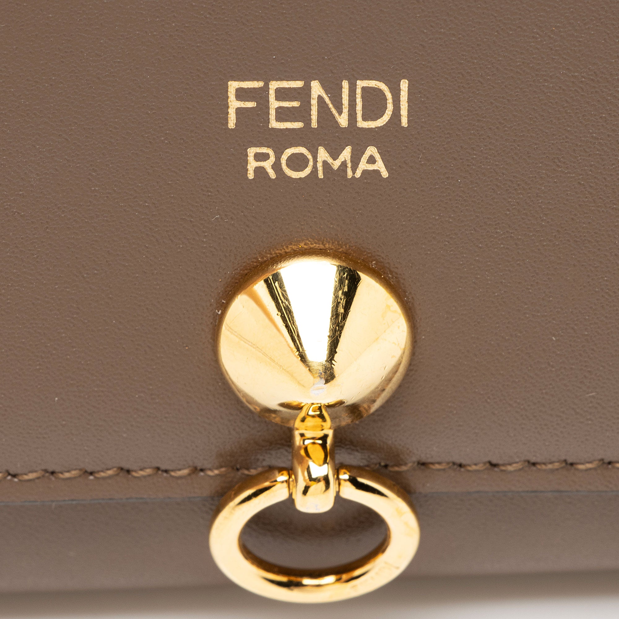 Fendi Calfskin By The Way Wallet on Chain