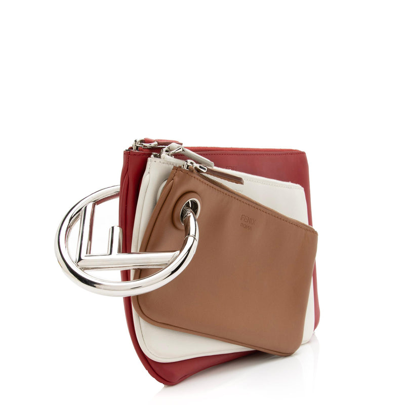 Fendi triplette outlet pouch