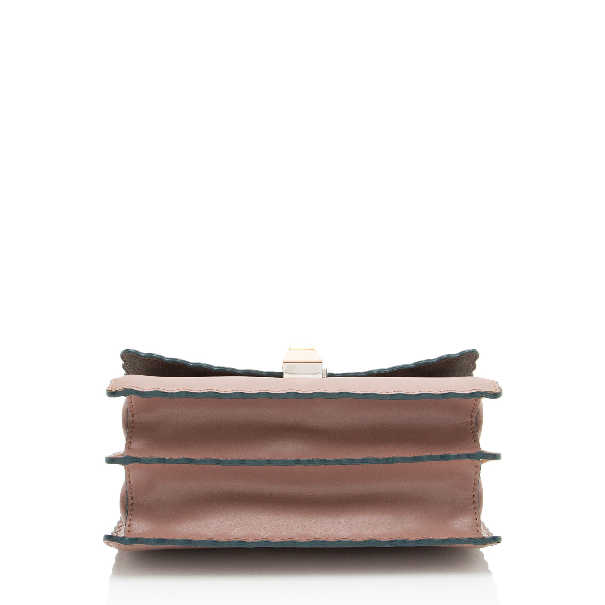 Fendi Calfskin Kan I Mini Shoulder Bag