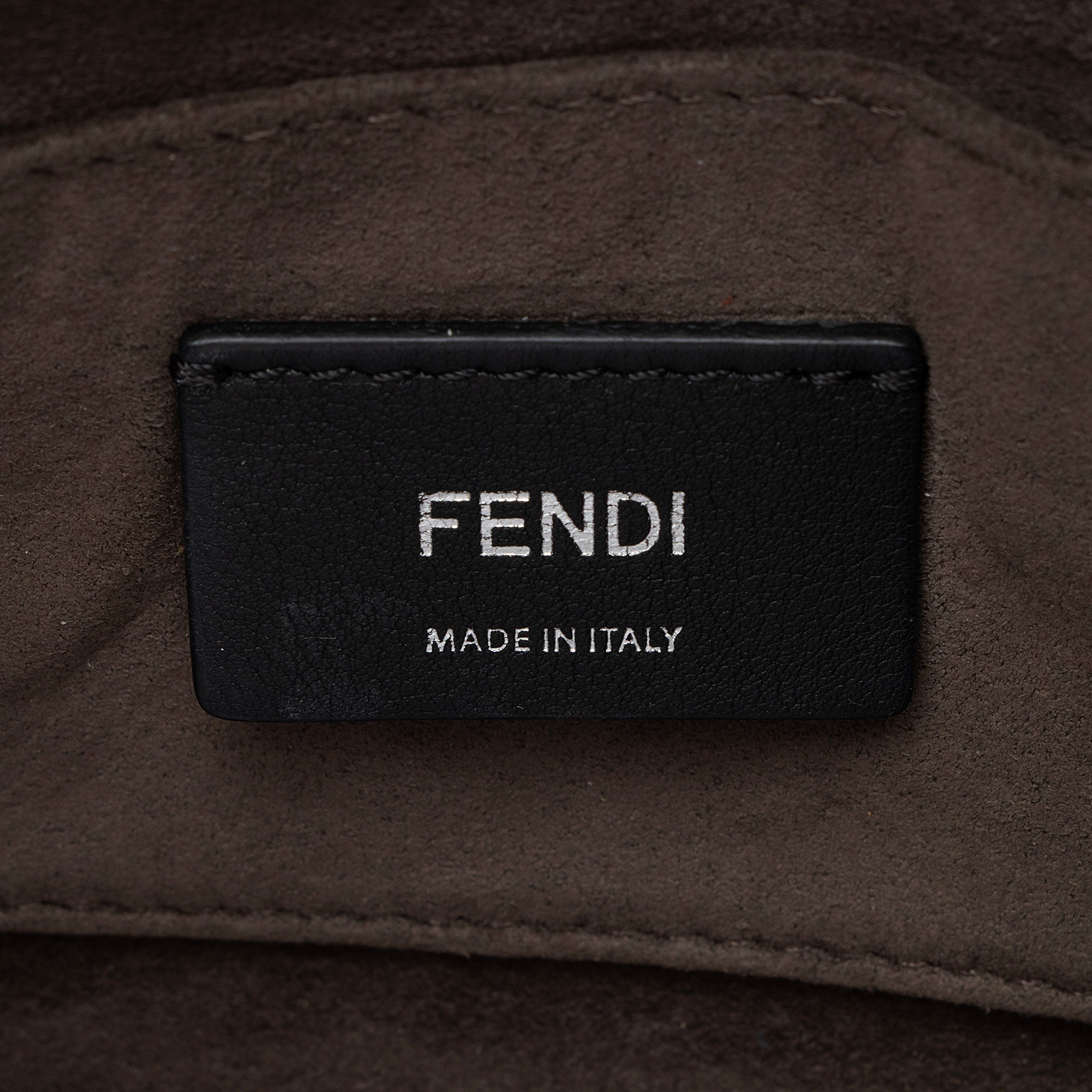 Fendi Calfskin Kan I Mini Shoulder Bag