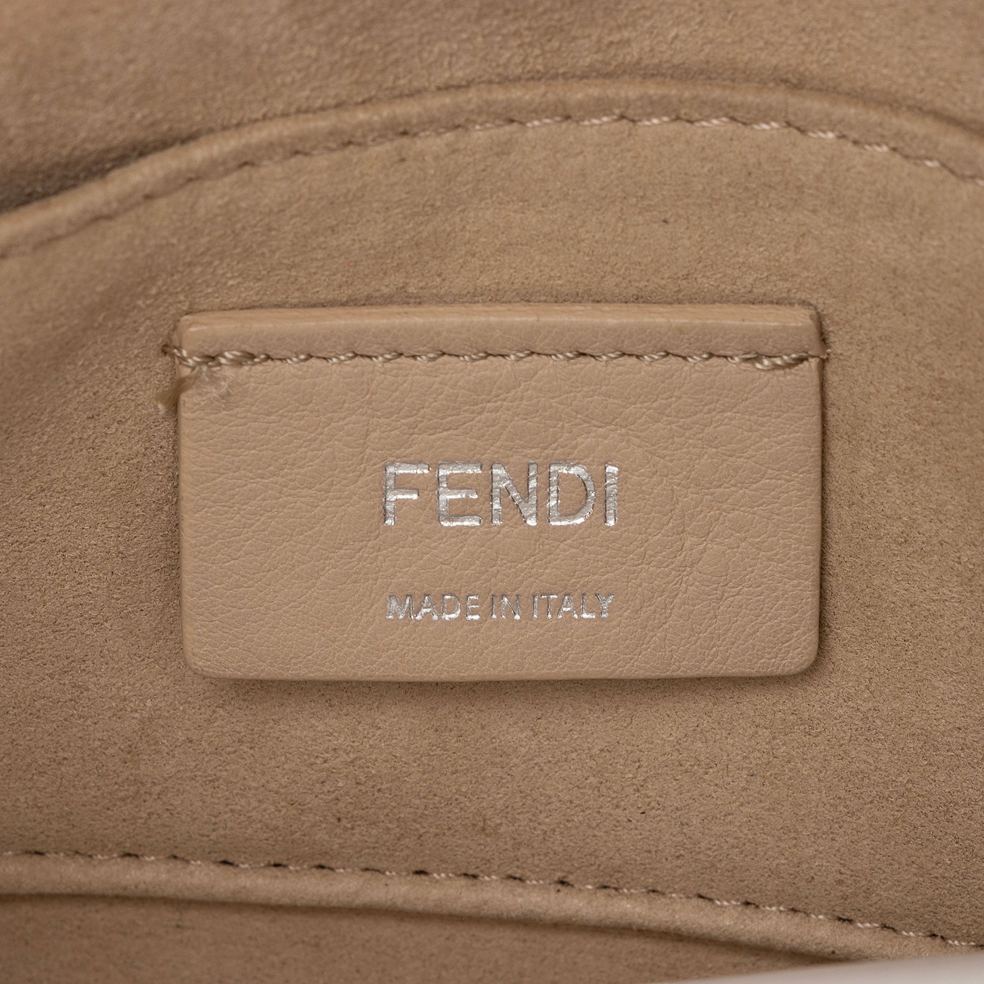 Fendi Calfskin Kan I Small Shoulder Bag