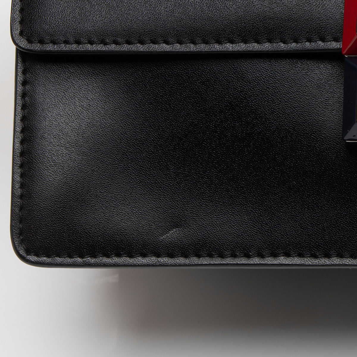 Fendi Calfskin Kan I Small Shoulder Bag