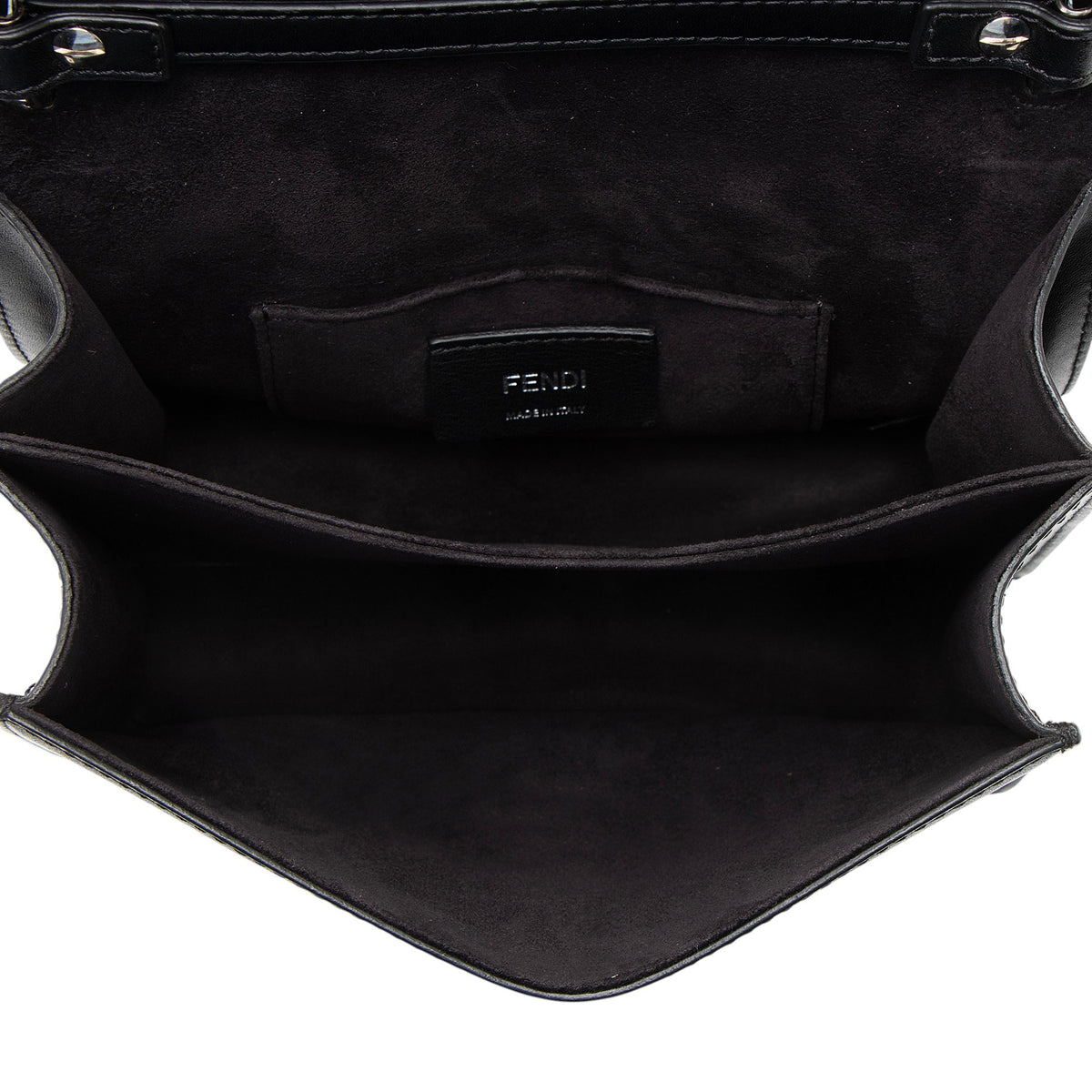 Fendi Calfskin Kan I Small Shoulder Bag