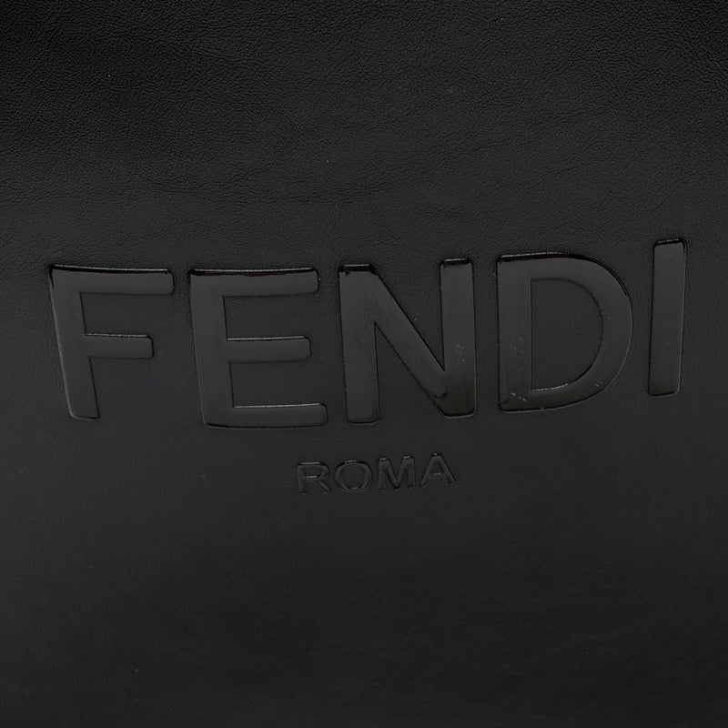 Fendi Calfskin Logo Flat N/S Tote (SHF-Vlwv6d)