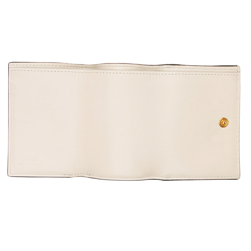 Fendi Calfskin Roma Micro Tri-Fold Wallet (SHF-uRF5Z1)
