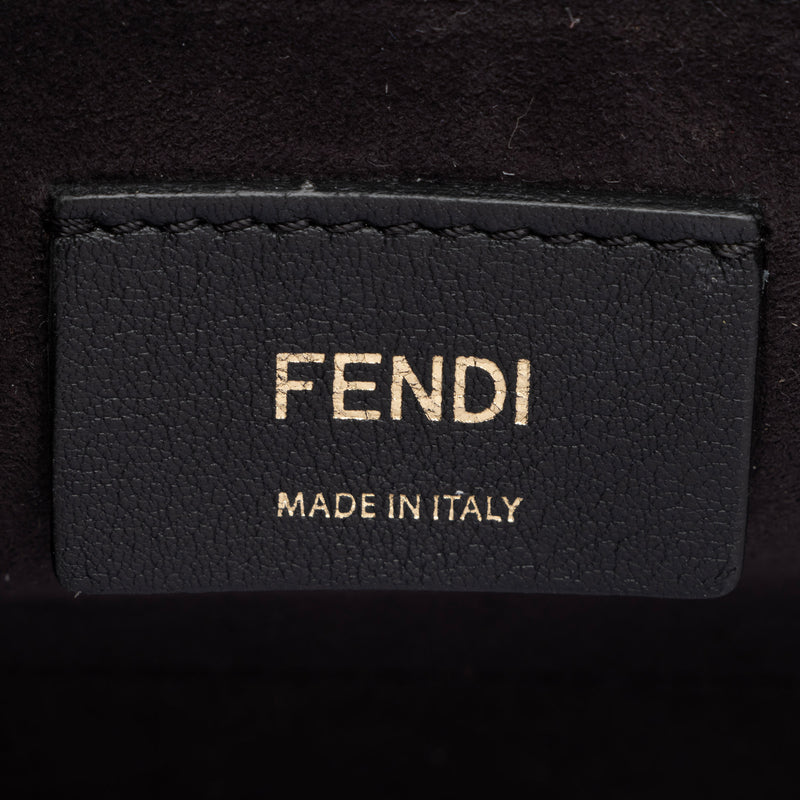 Fendi Calfskin Studded Kan I Medium Shoulder Bag (SHF-boJIBf)
