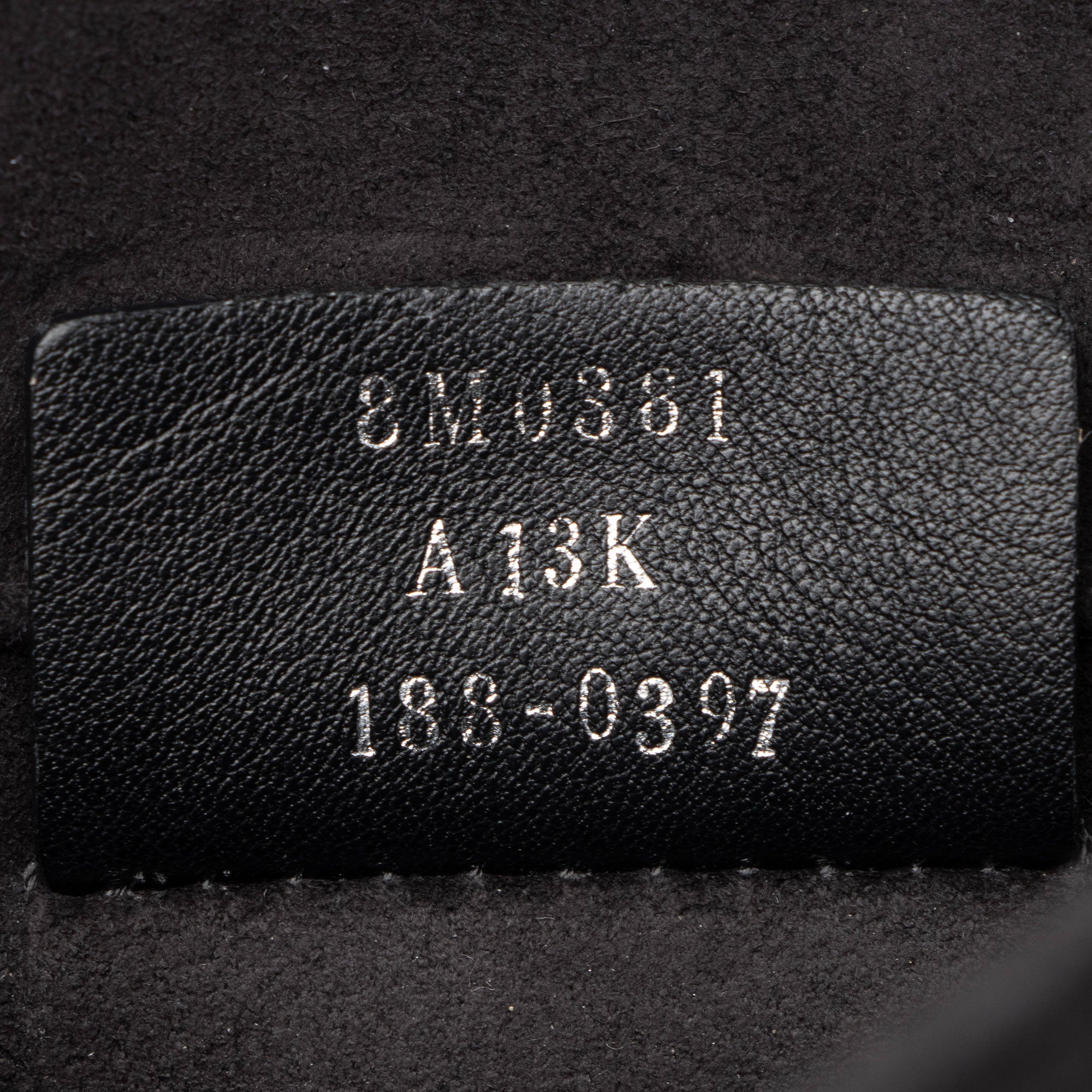 Fendi Calfskin Studded Kan I Small Shoulder Bag