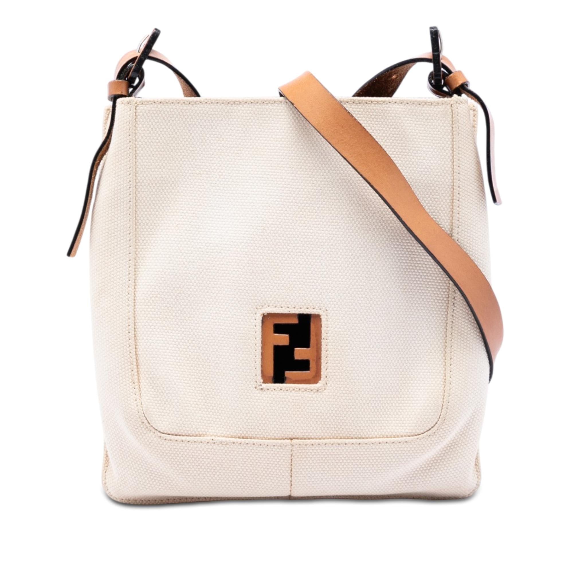Fendi Canvas FF Crossbody