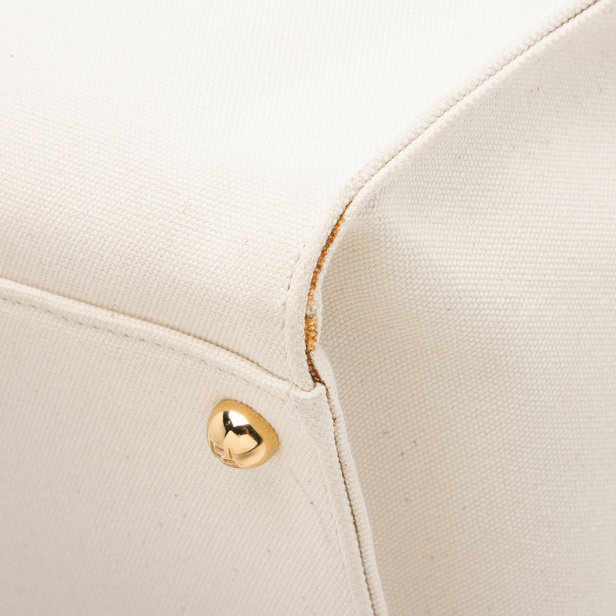 Fendi Canvas Sunshine Medium Shopper Tote