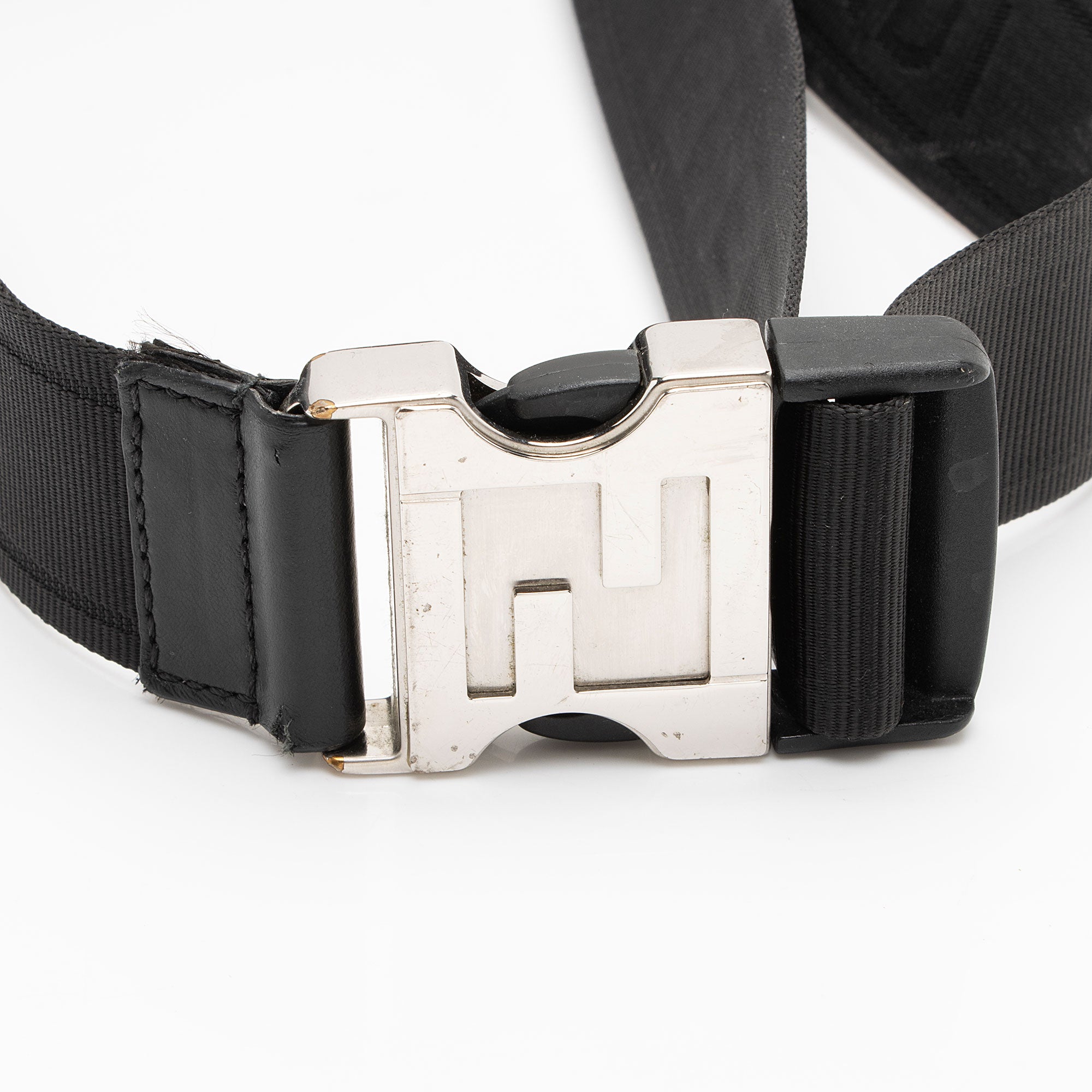 Fendi Coated Canvas FF Belt Bag