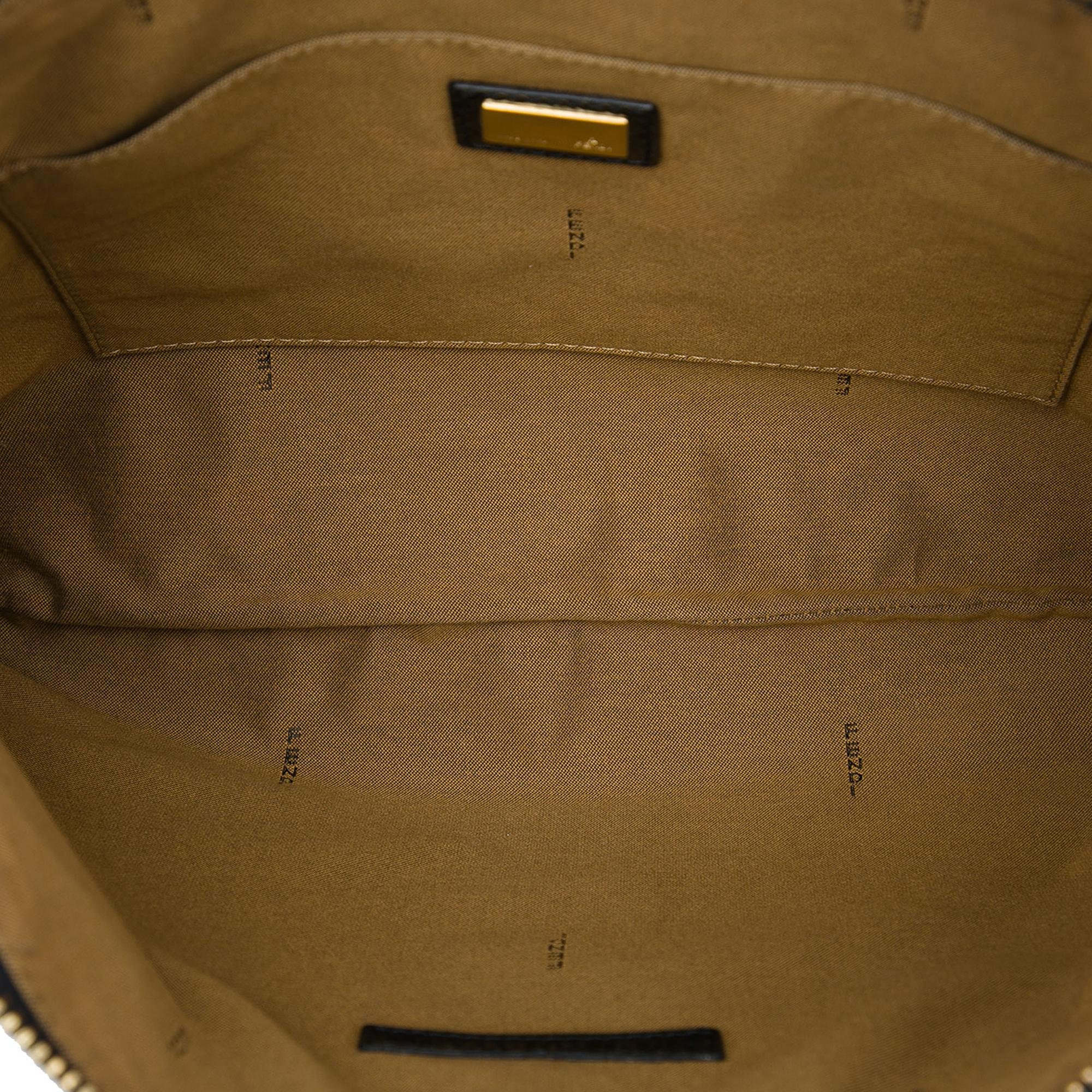 Fendi Crinkled Patent Crossbody
