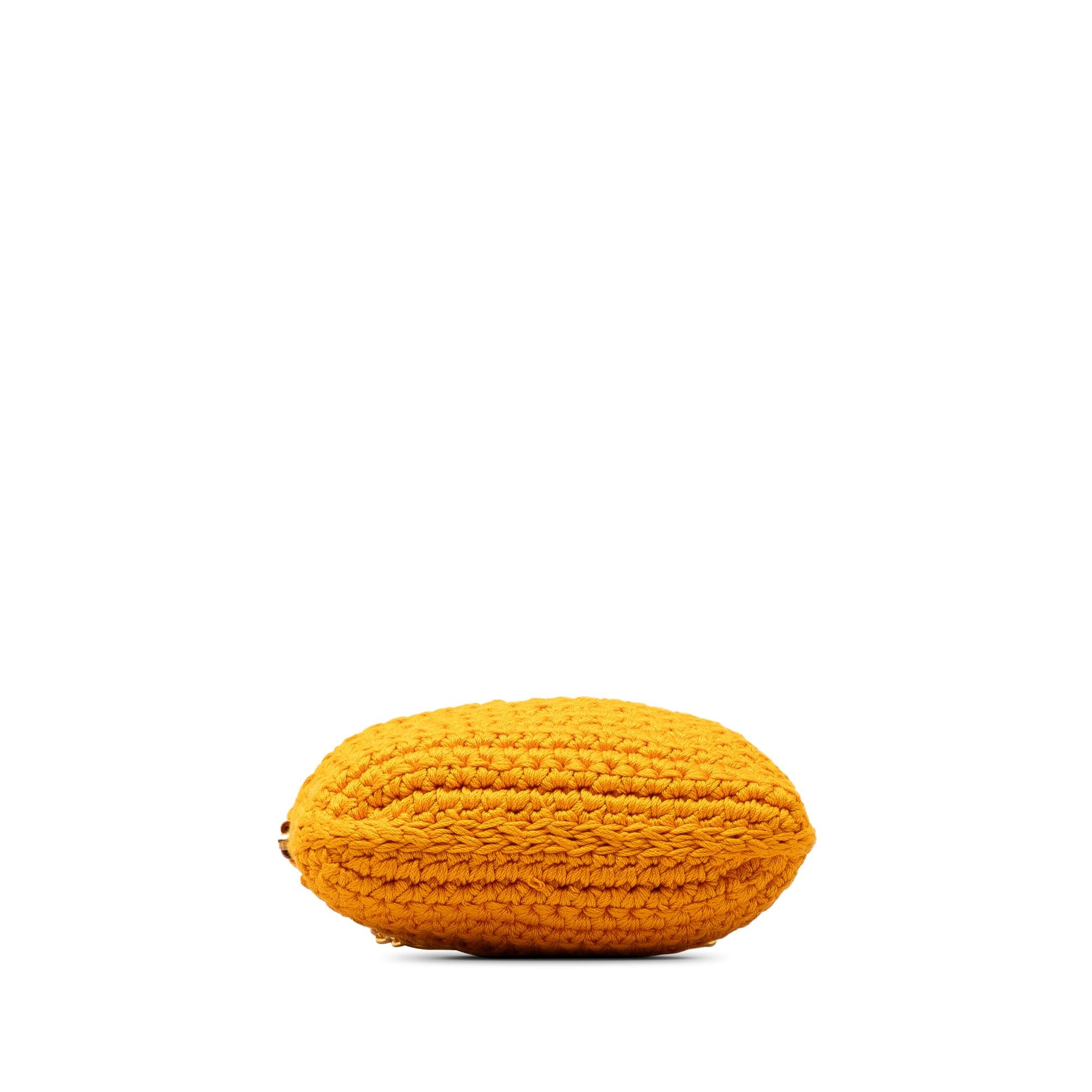 Fendi Crochet Baguette Phone Bag (SHG-uAlpHd)
