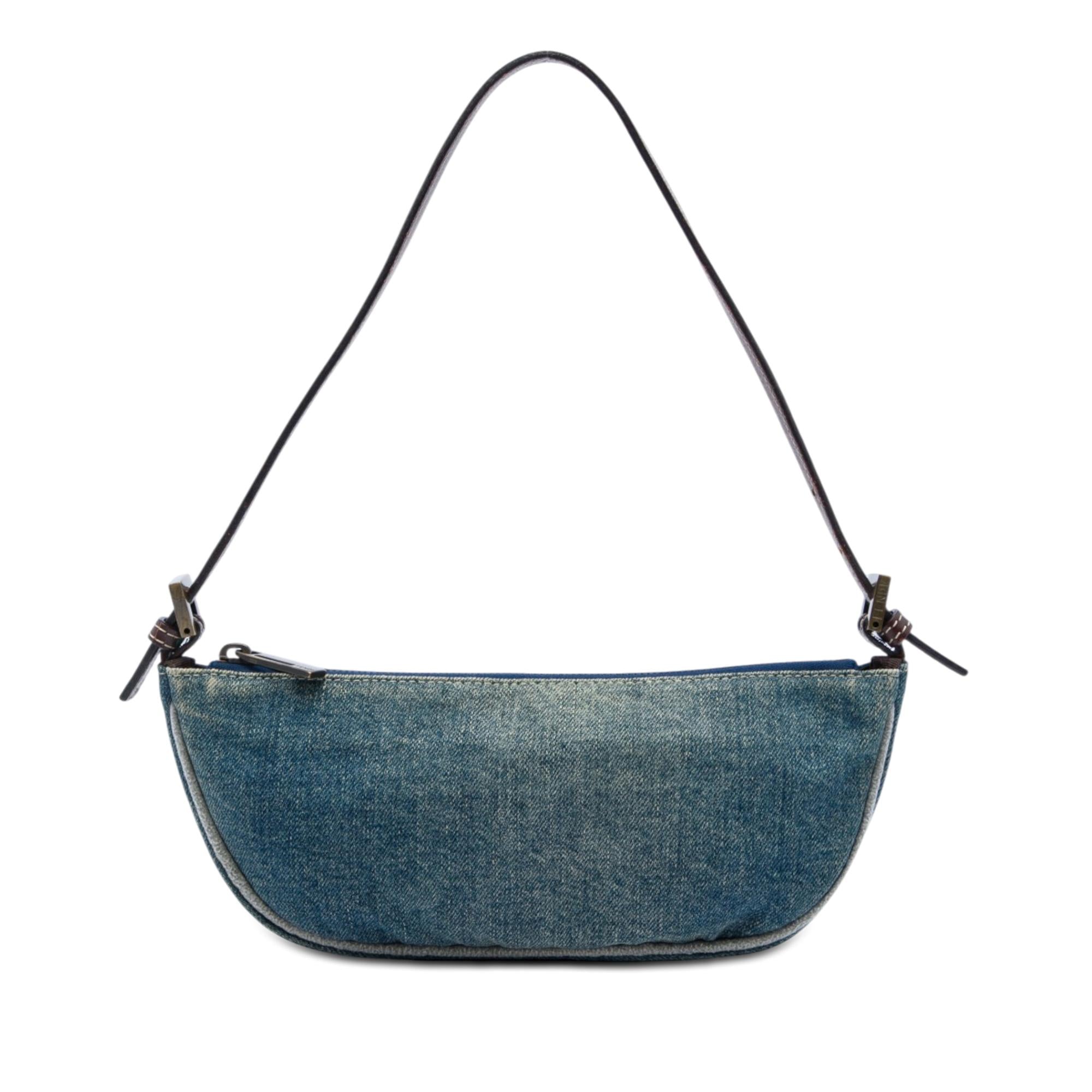 Fendi Denim Shoulder Bag