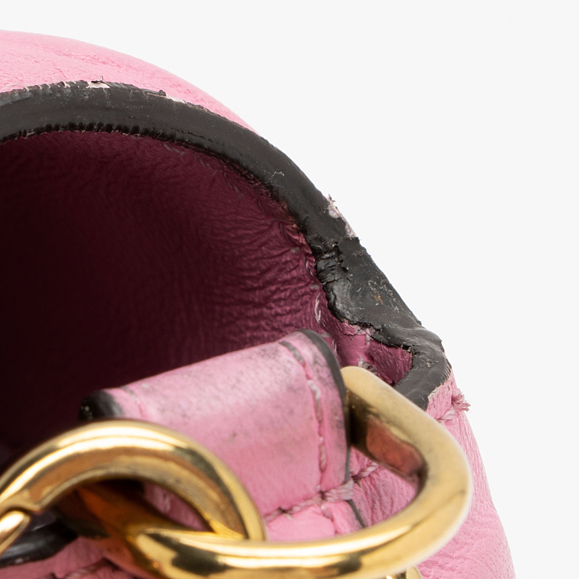 Fendi Embossed Leather FF 1974 Baguette Shoulder Bag (SHF-nc63Ja)