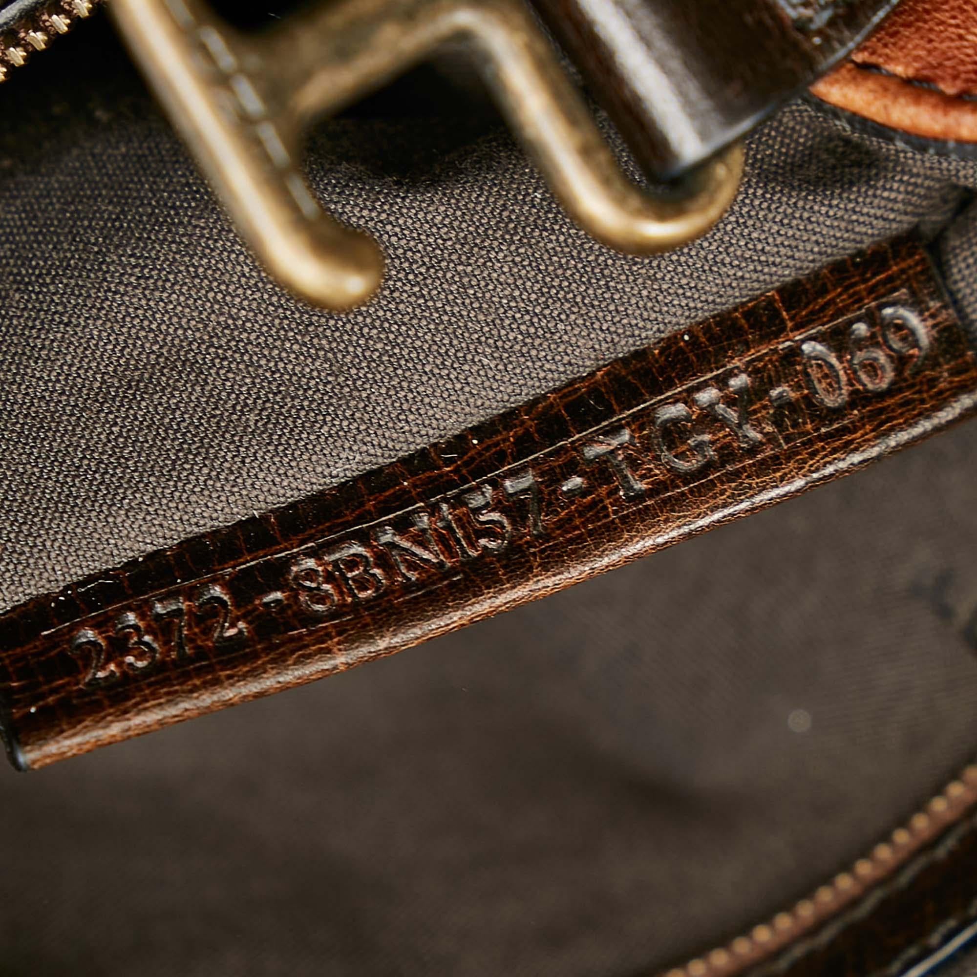 Fendi Etniko Leather Handbag (SHG-22132)