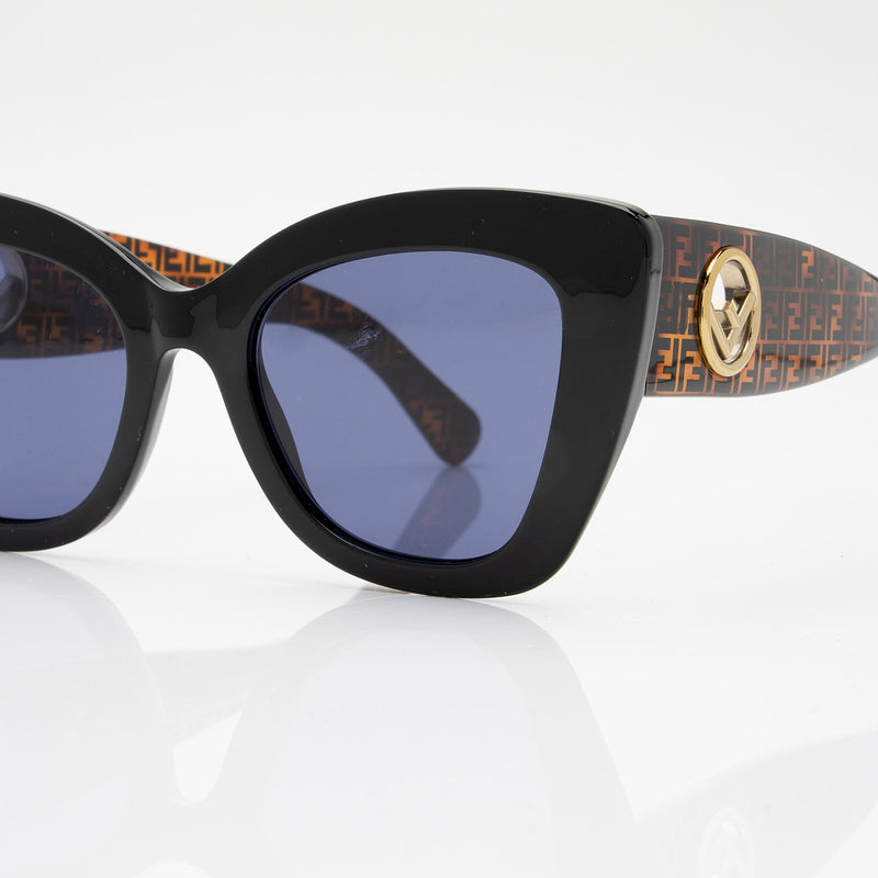 Fendi F is Fendi Cat Eye Sunglasses (SHF-MGKj4I) – LuxeDH