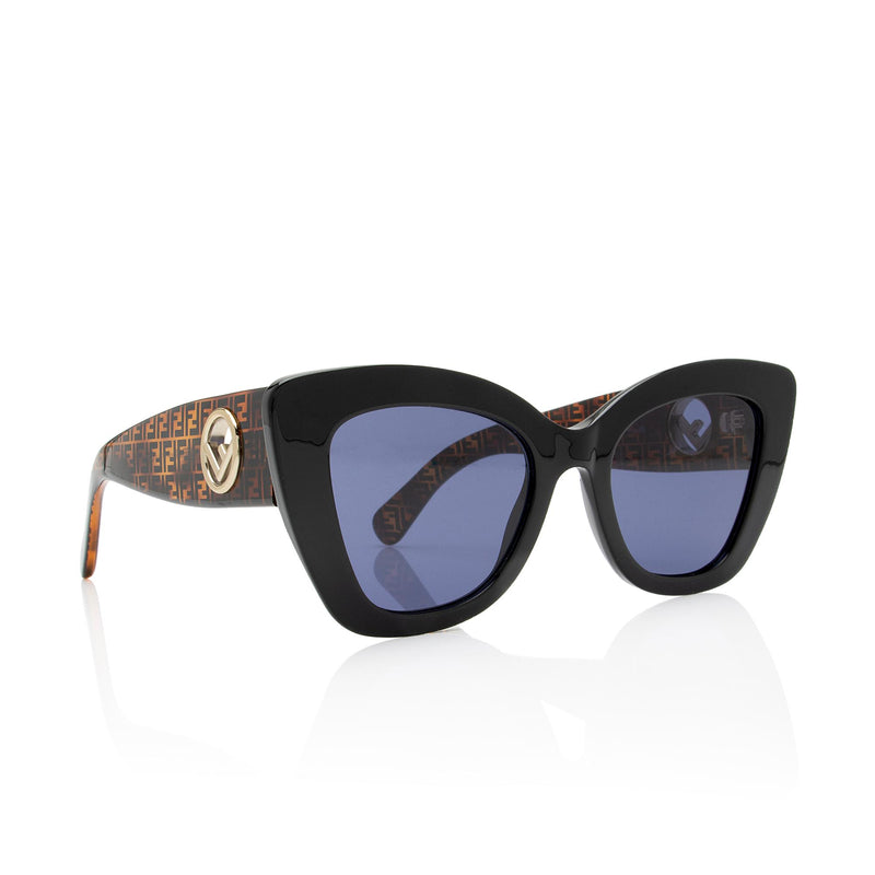 Fendi - F is Fendi - Cat Eye Sunglasses - Gold - Sunglasses - Fendi Eyewear  - Avvenice