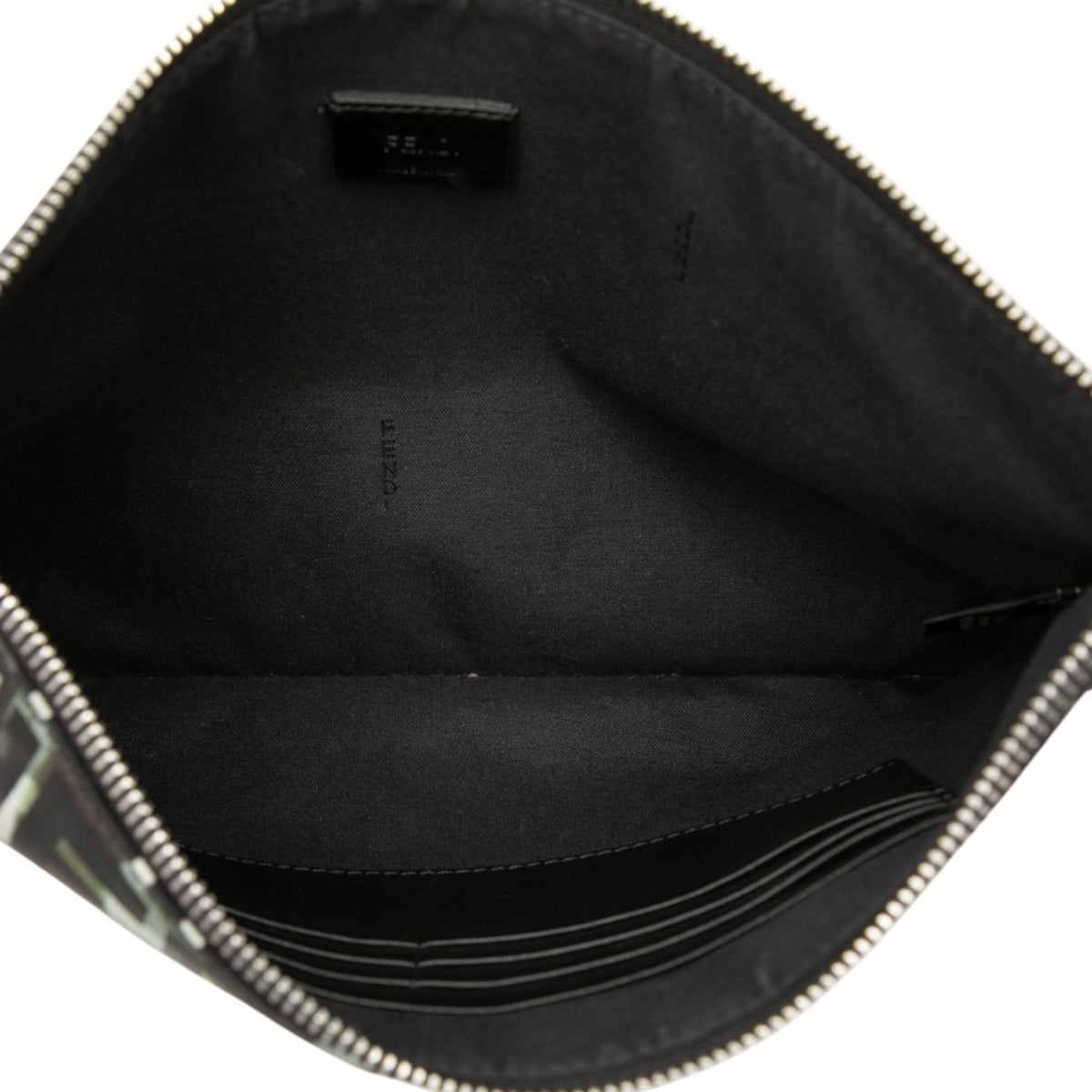 Fendi FF 1974 Nylon Camouflage Wristlet Pouch