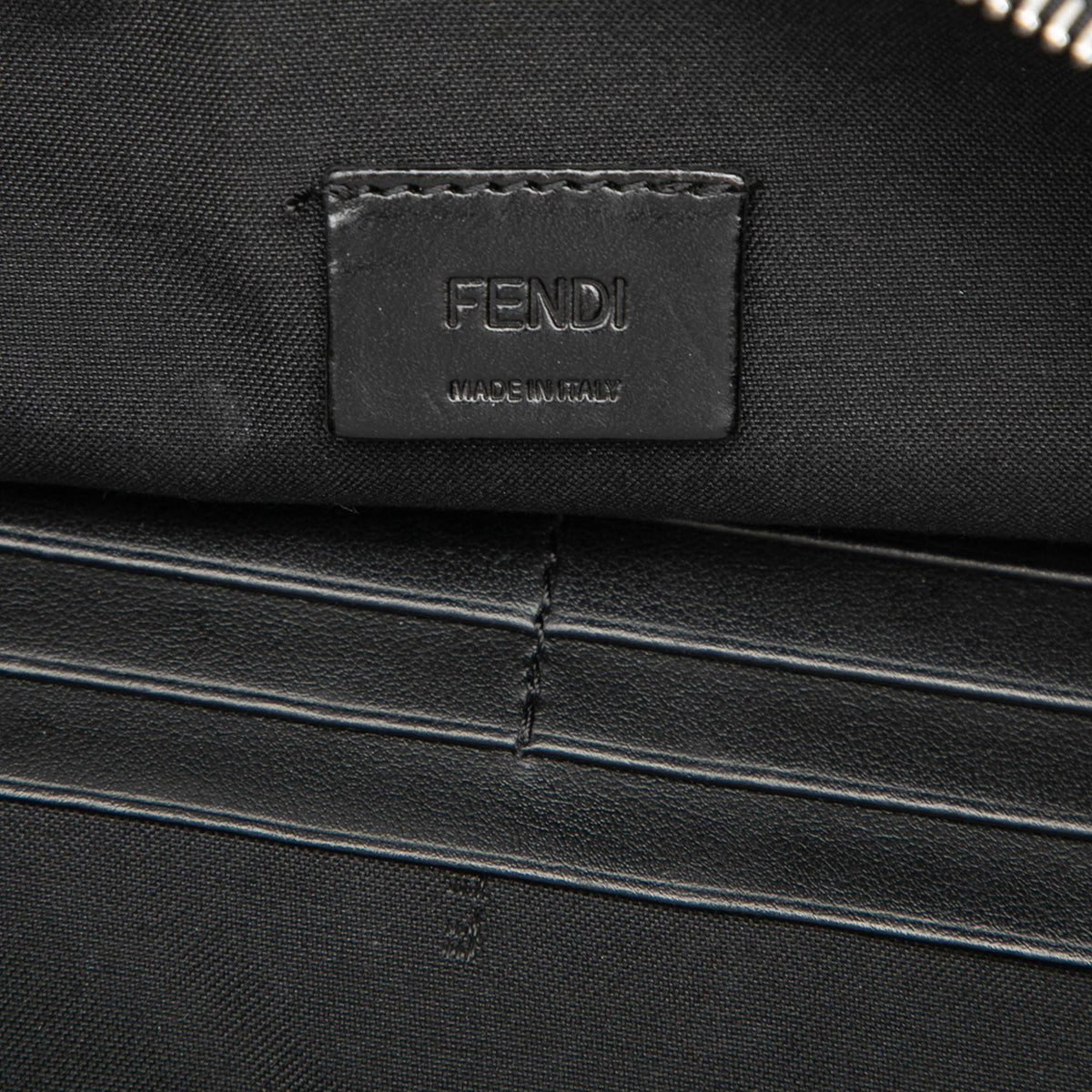 Fendi FF 1974 Nylon Camouflage Wristlet Pouch