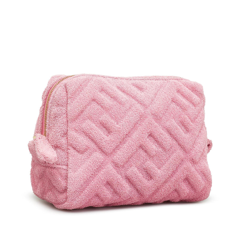 Fendi FF 1974 Terry Cloth Pouch (SHG-opwMp7)