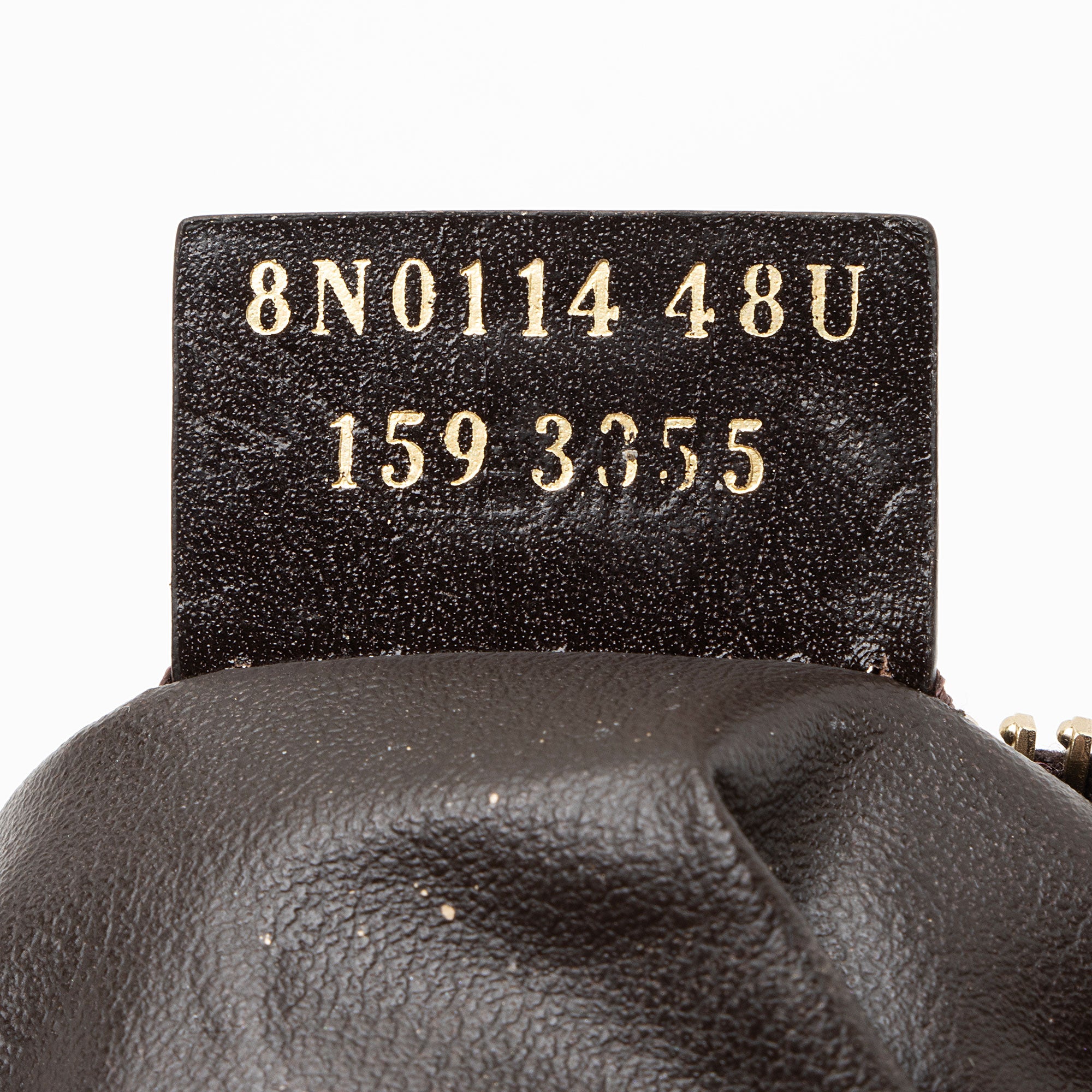 Fendi Zucca Canvas Chalks Print Pouch